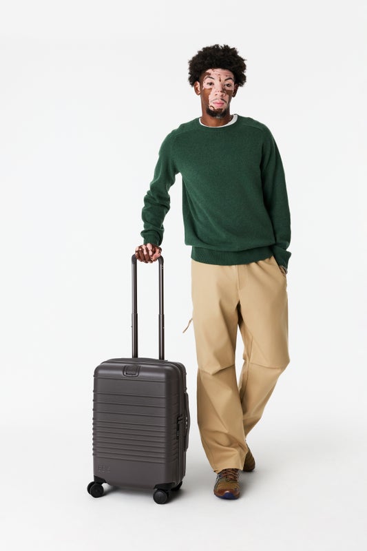 The Carry-On Roller in Charcoal