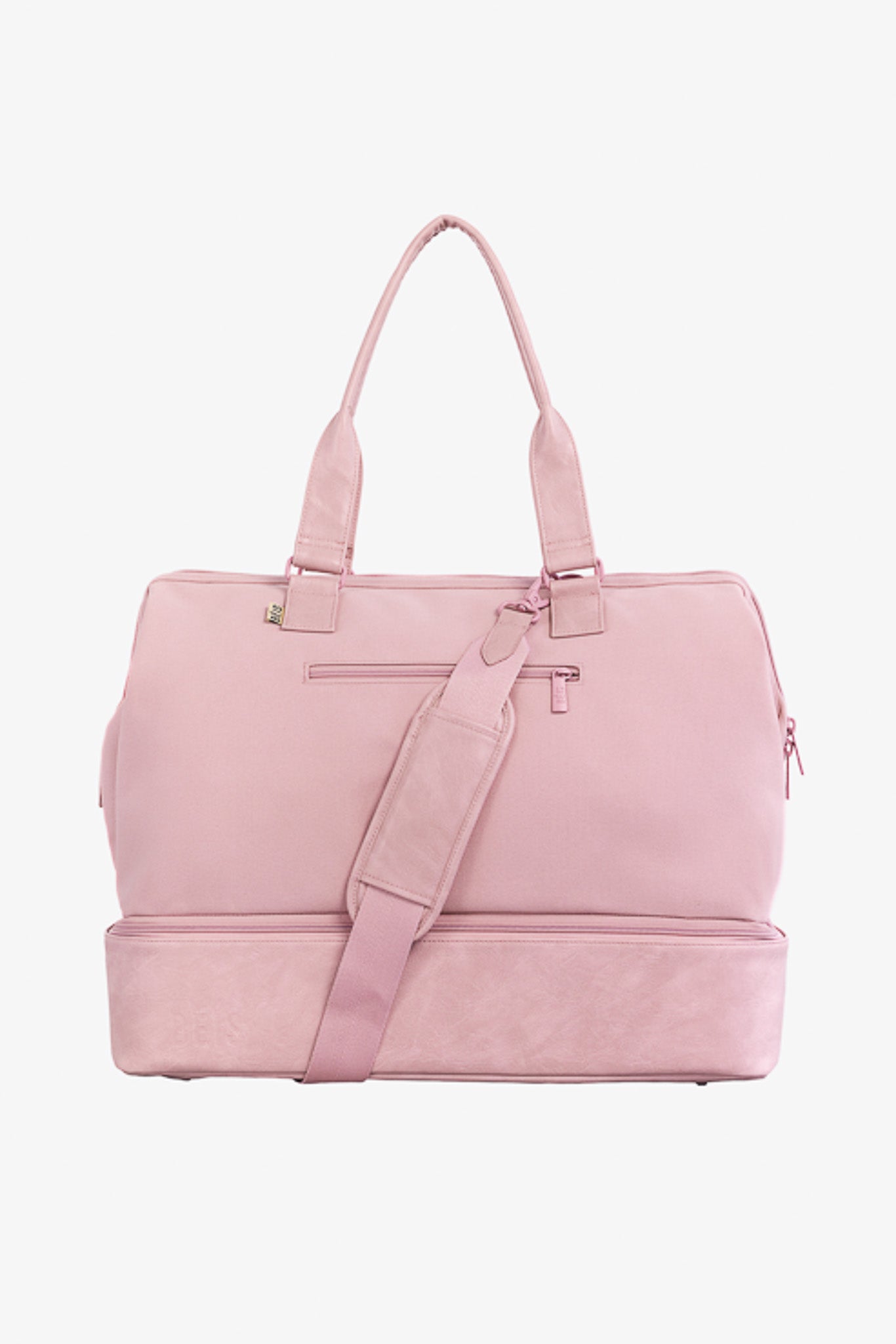 BÉIS 'The Weekender' in Atlas Pink Weekender Travel Bag in Pink