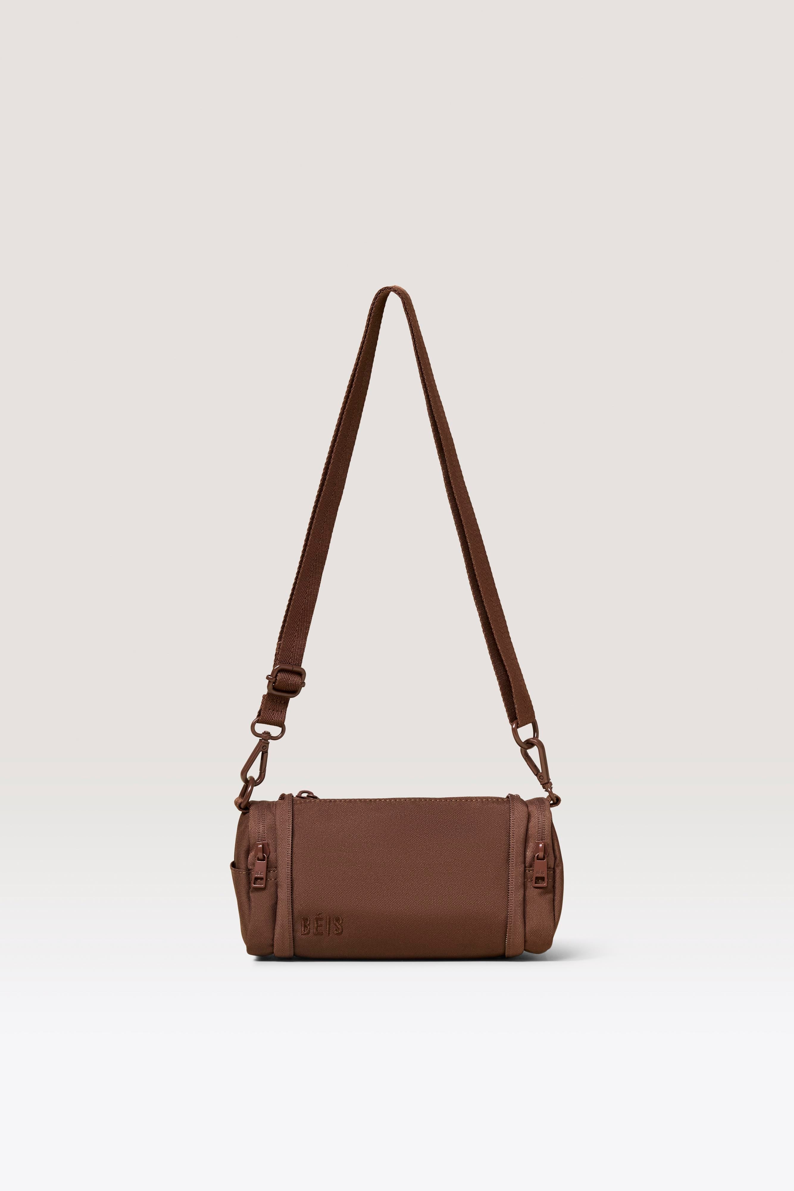 BÉIS 'The Expandable Crossbody Charm' in Maple - Brown Crossbody Bag