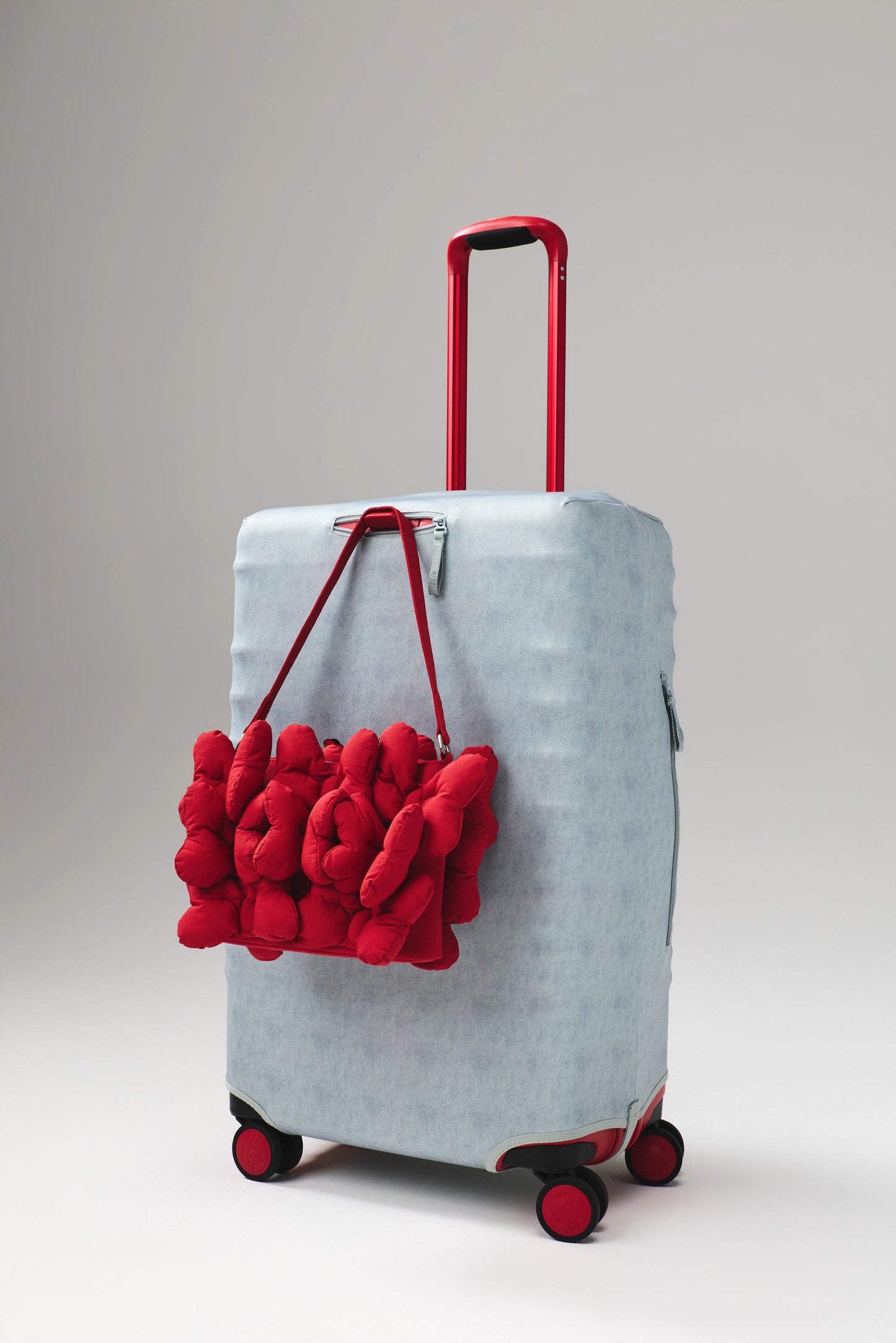 The Minnie Bow Handbag in Mickey Mouse Red