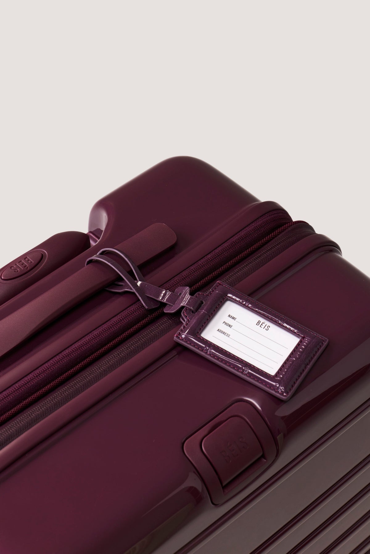 The Photo Charm in Plum