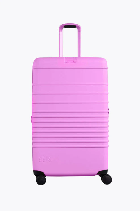 Large pink deals suitcase