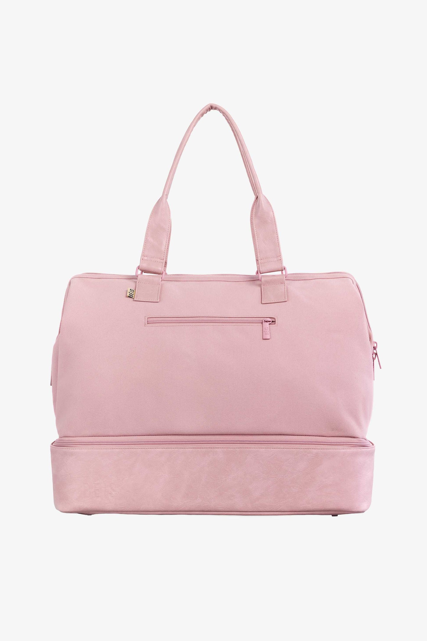BÉIS 'The Weekender' in Atlas Pink - Pink Weekend Bag & Overnight Bag