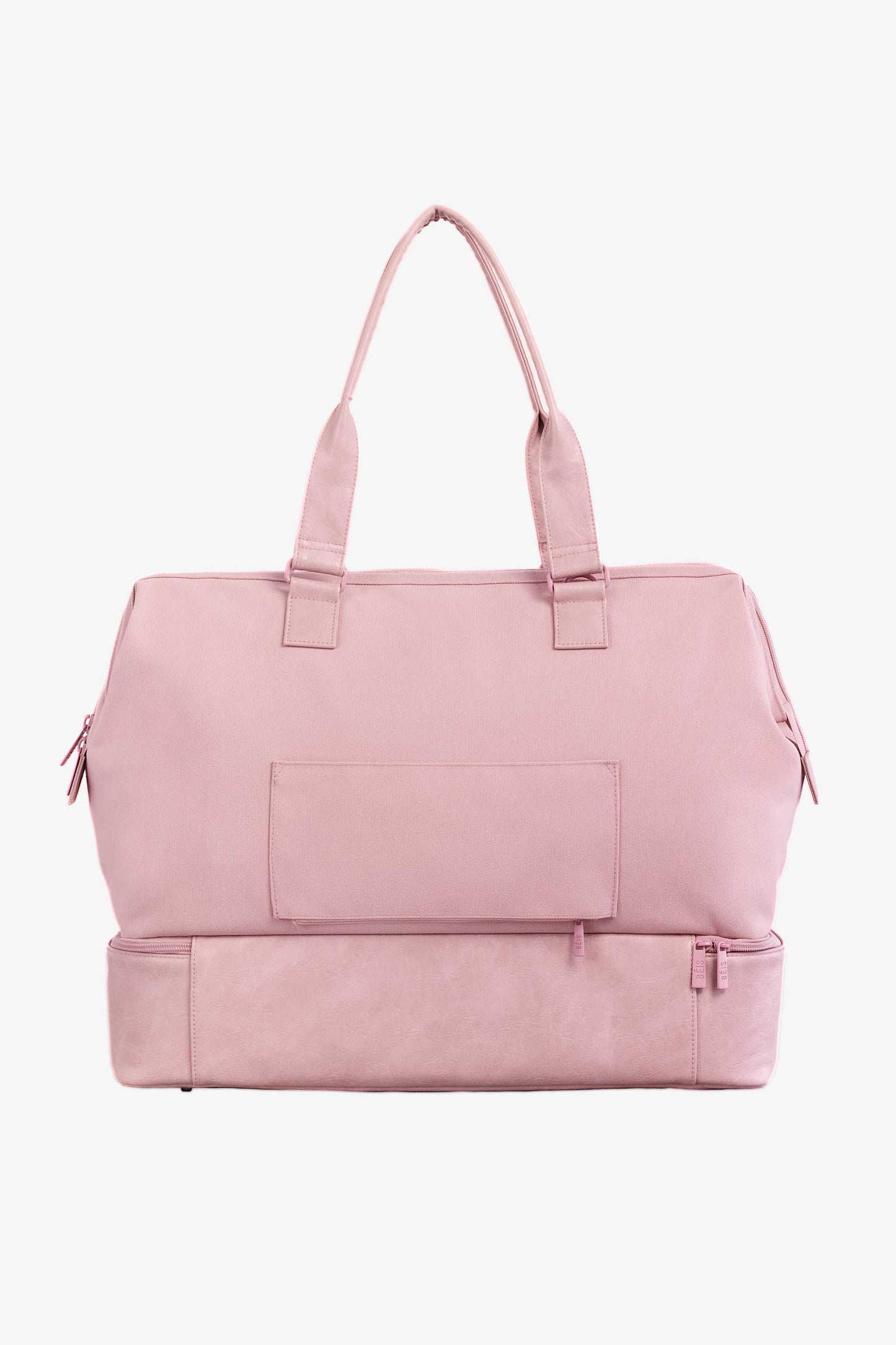 BÉIS 'The Weekender' in Atlas Pink - Pink Weekend Bag & Overnight Bag