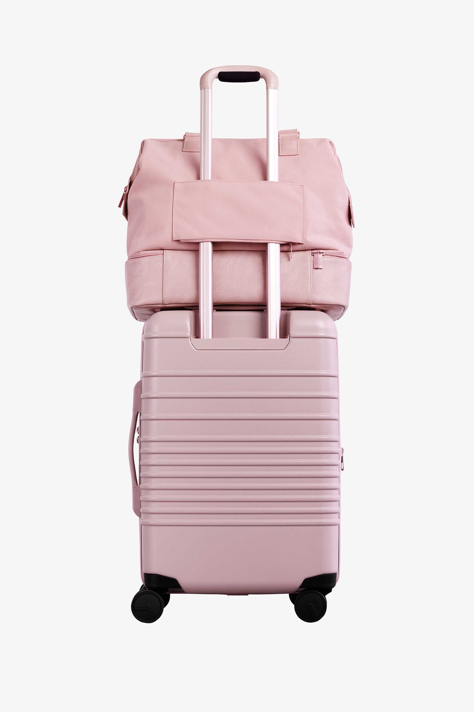 BÉIS 'The Carry-On Roller' in Atlas Pink - Pink 21 Carry On Roller & Hand  Luggage