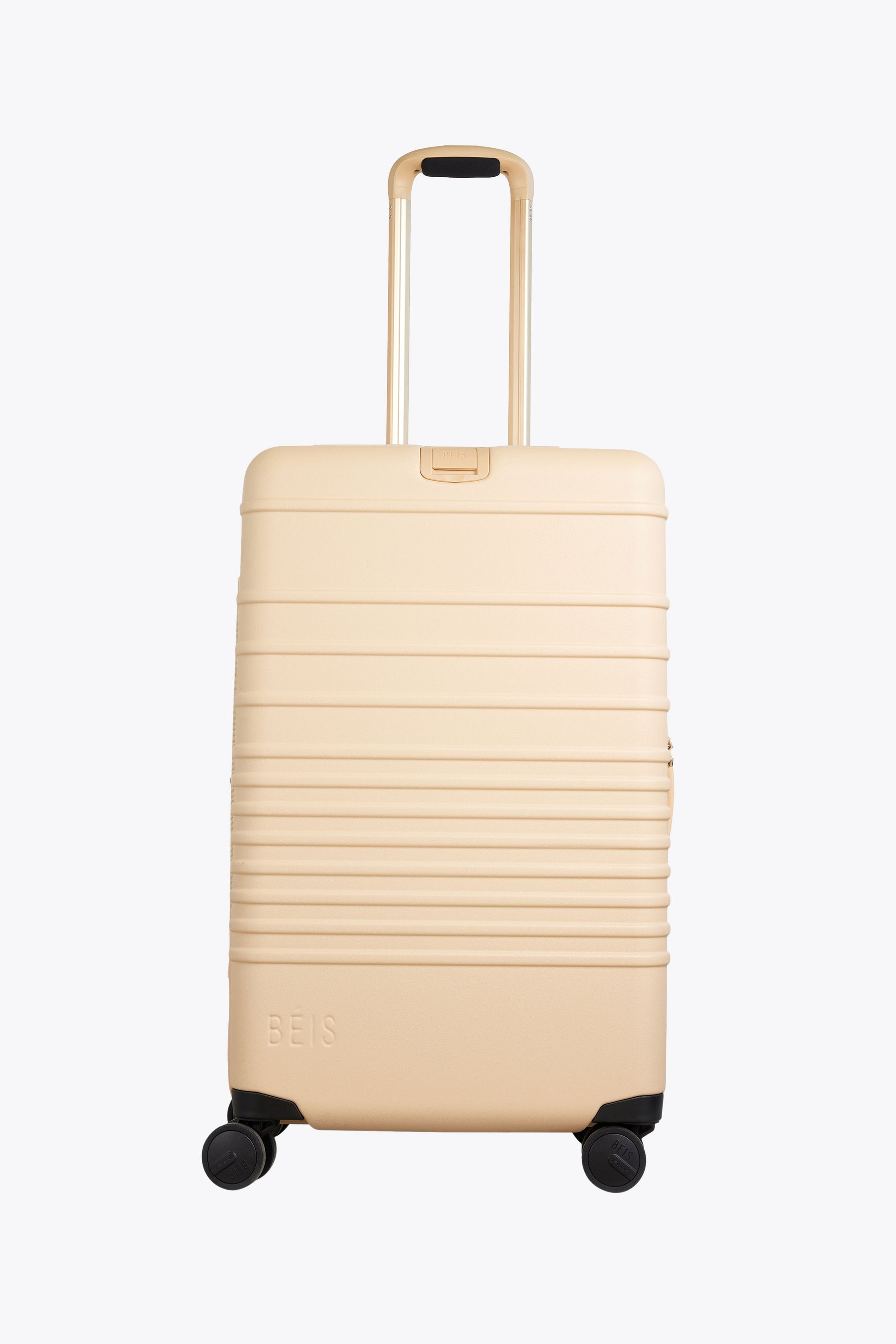 BÉIS 'The Medium Check-In Roller' in Beige - 26 Checked Baggage in Beige |  BÉIS Travel CA