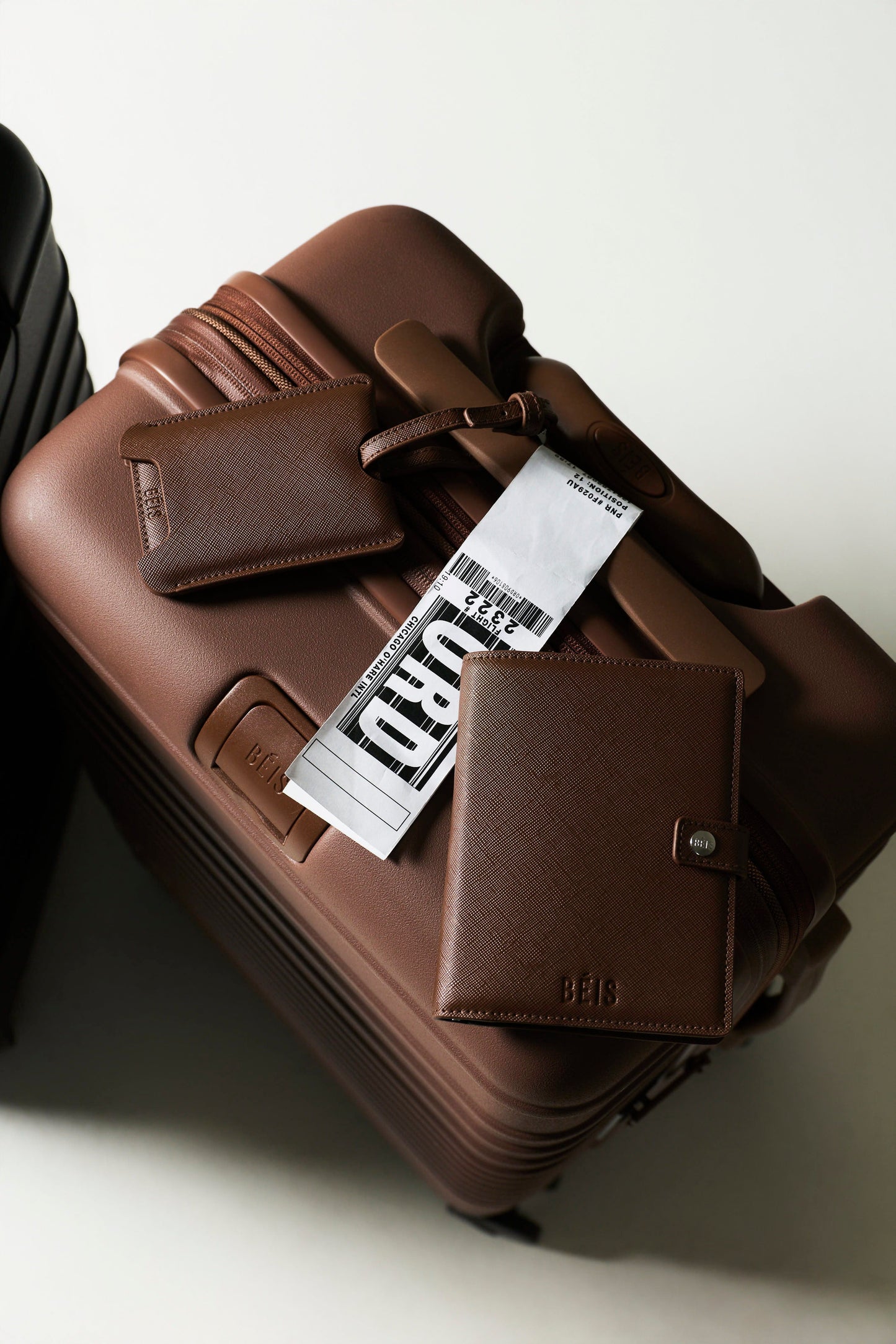 The Passport & Luggage Tag Set in Maple