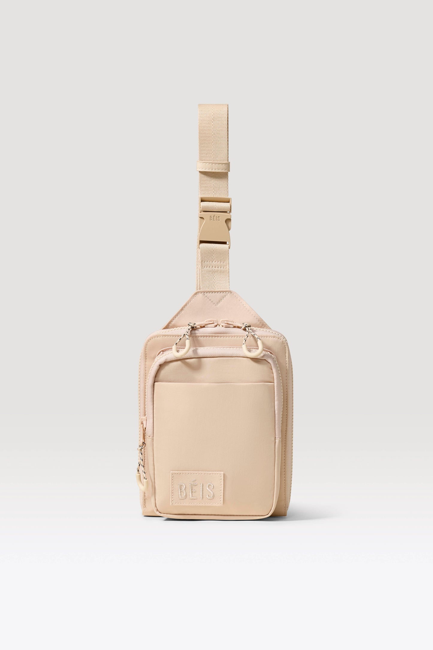 Le harnais sport en beige
