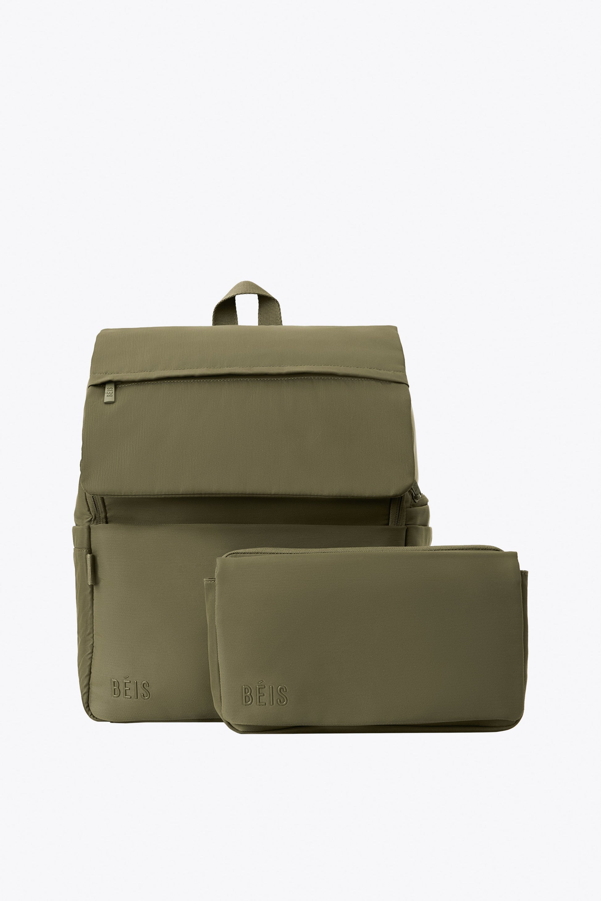 The Ultimate Diaper Backpack in Olive - Main Image