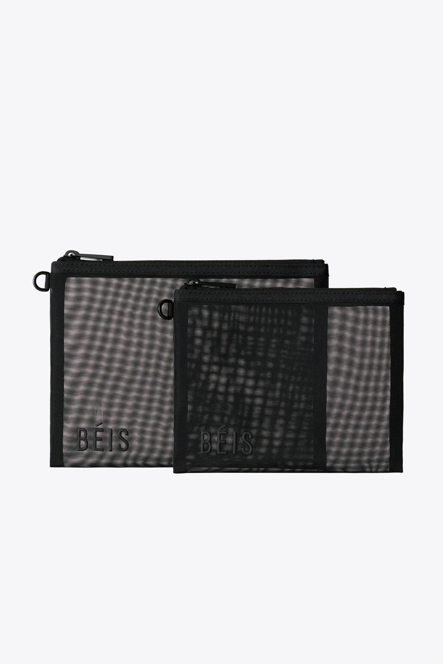 The Mesh Pouch Duo in Black