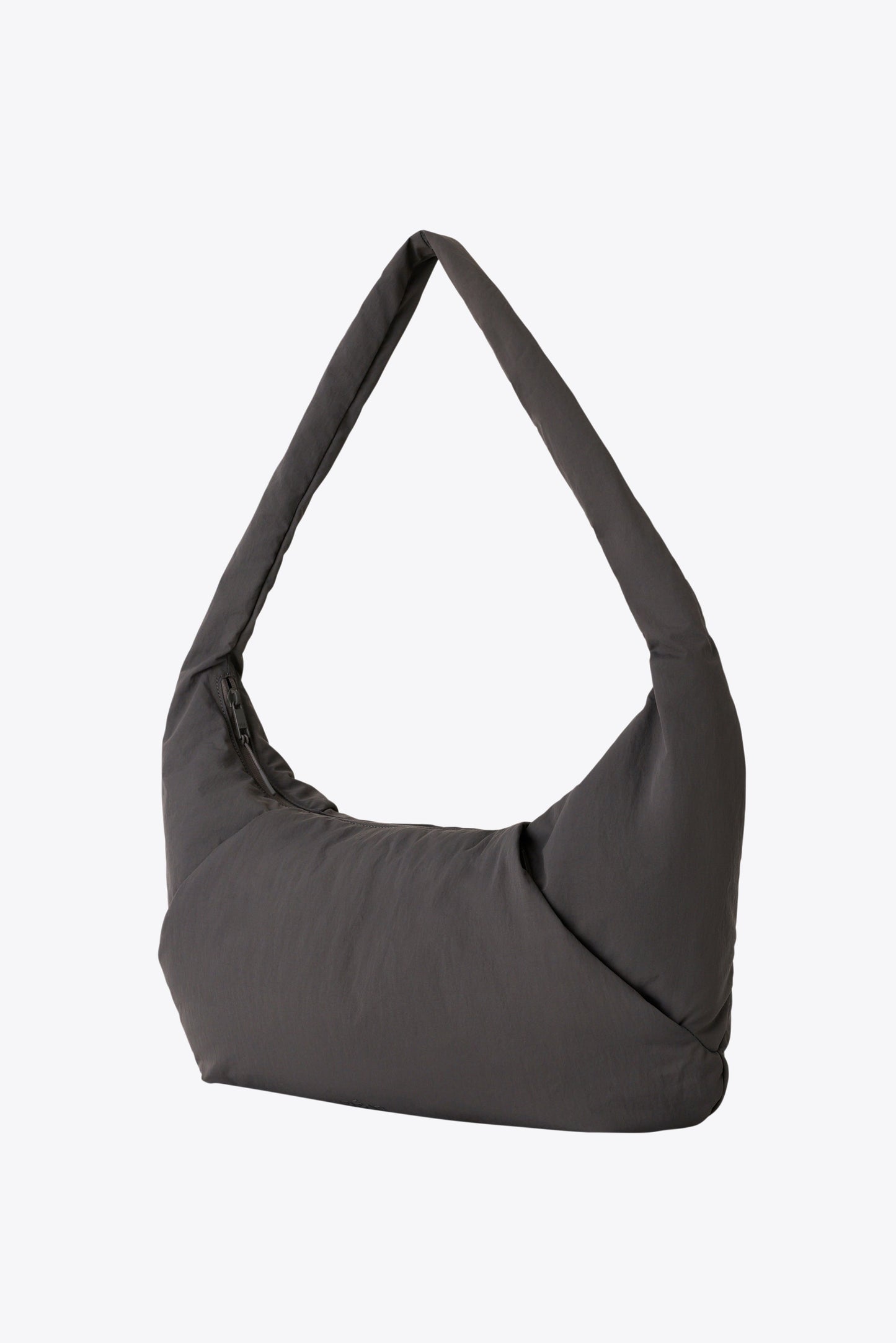 The Oversized Crescent Catchall in Charcoal