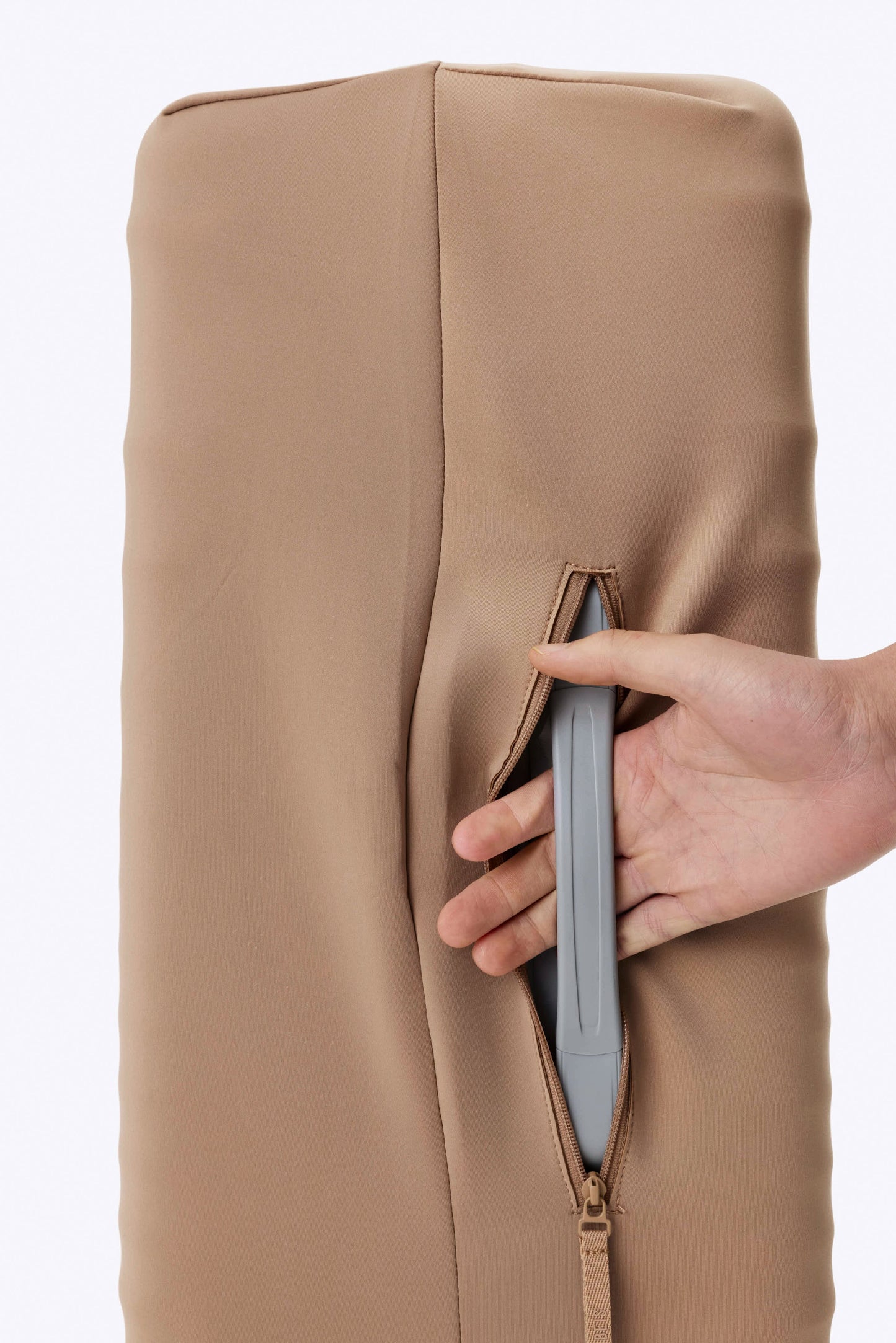 BÉIS x Chipotle The Carry-On Luggage Cover in Kraft Brown