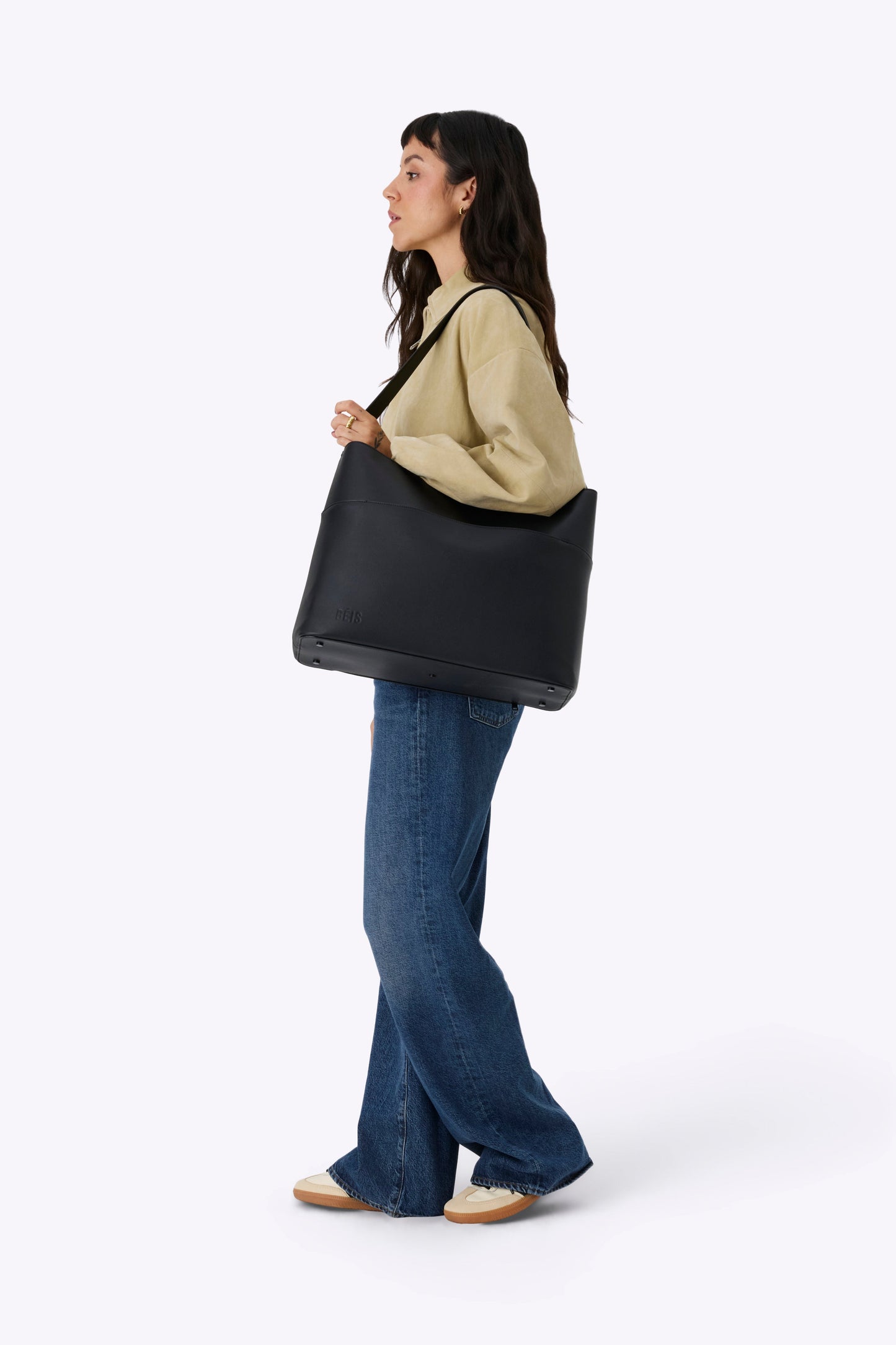 The Diaper Tote in Black
