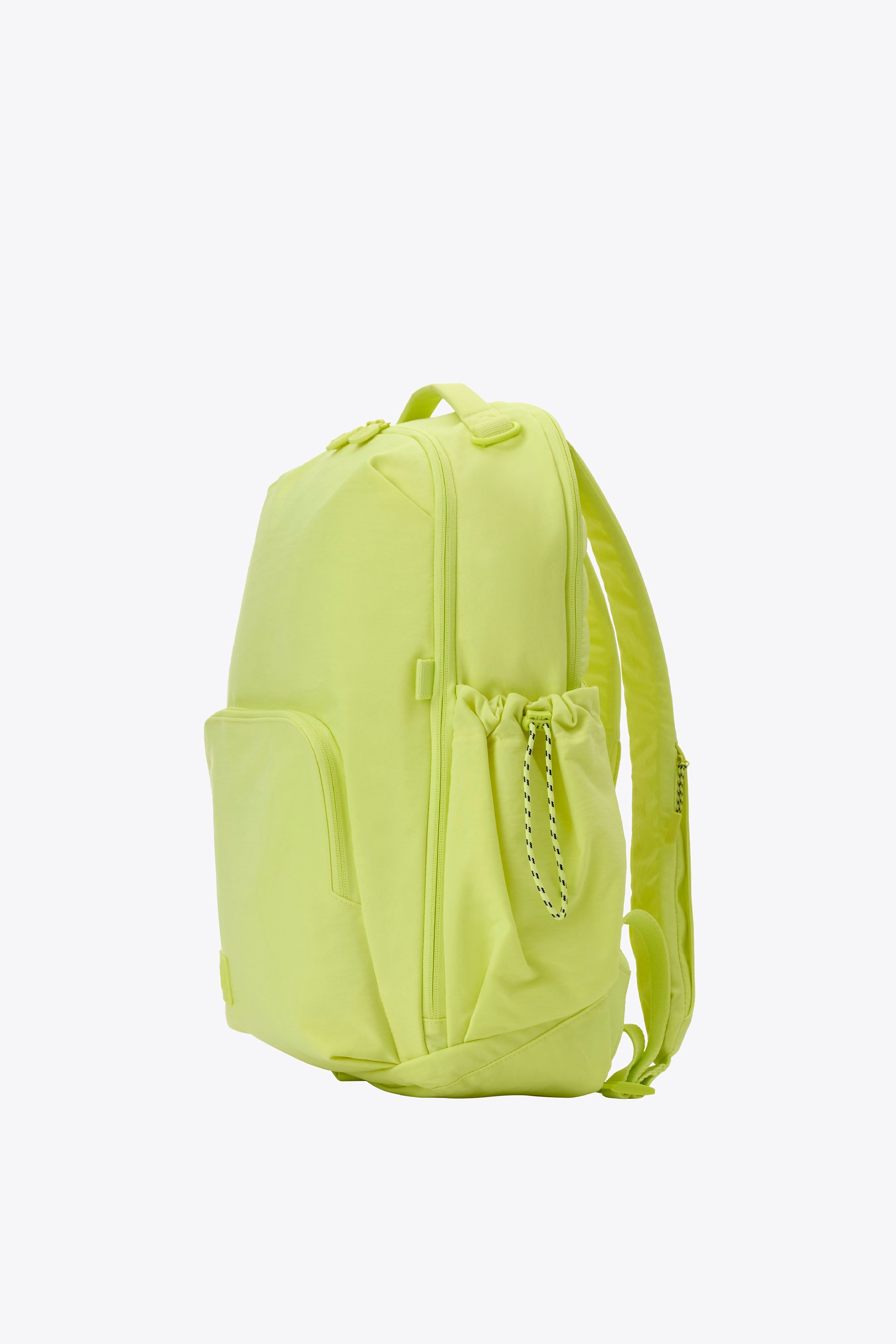 BÉIS 'The North To South Backpack' in Limone - Neon Gym Backpack