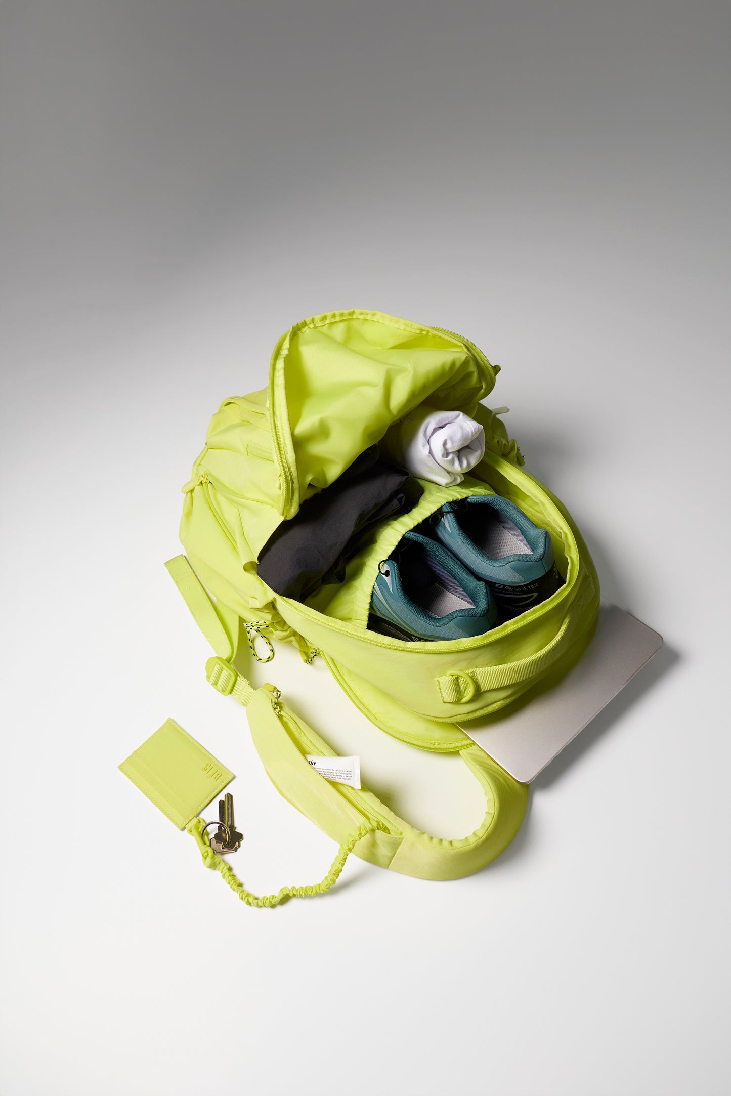 The North To South Backpack in Limone