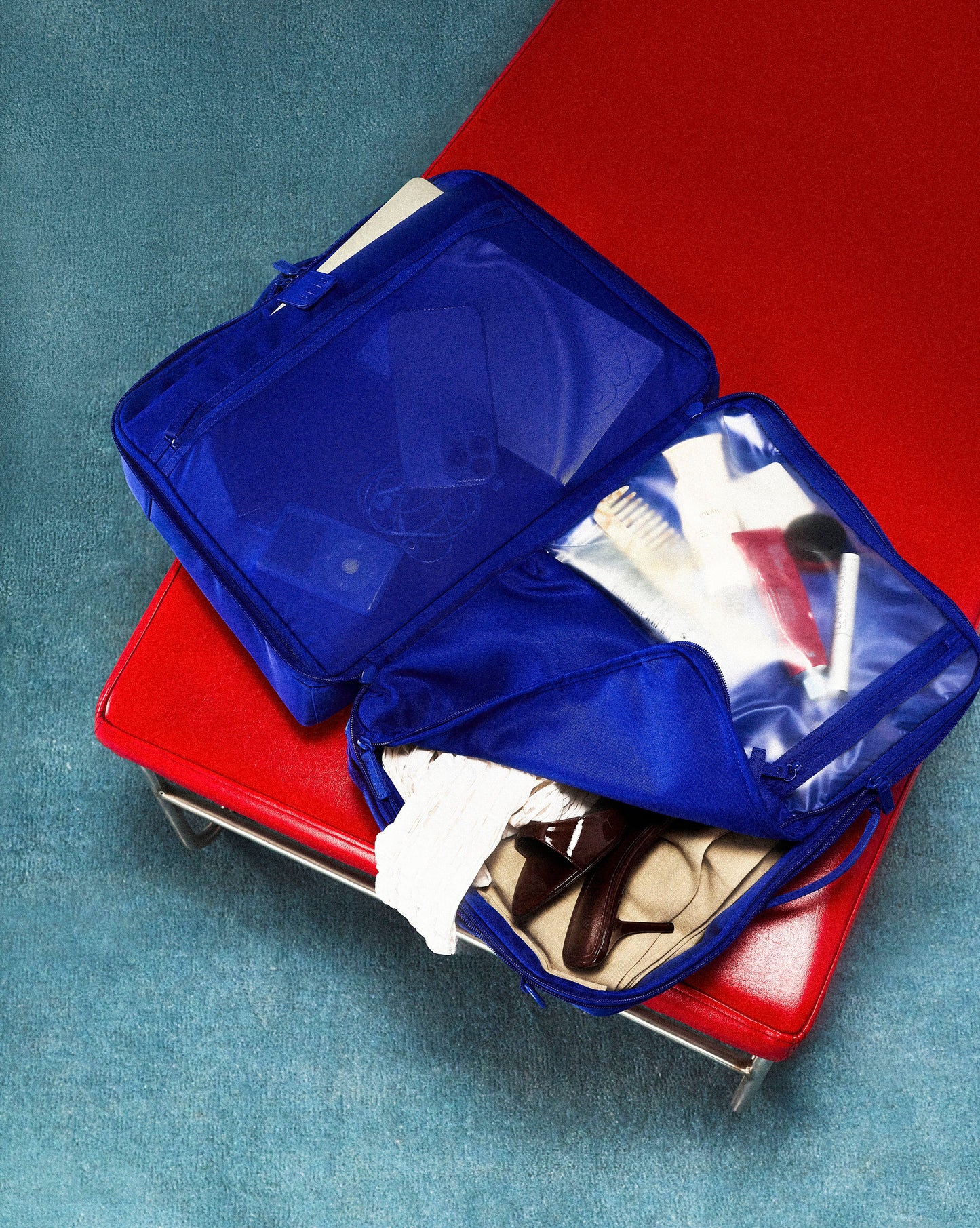 The Ultimate Travel Duffle in Cobalt Blue