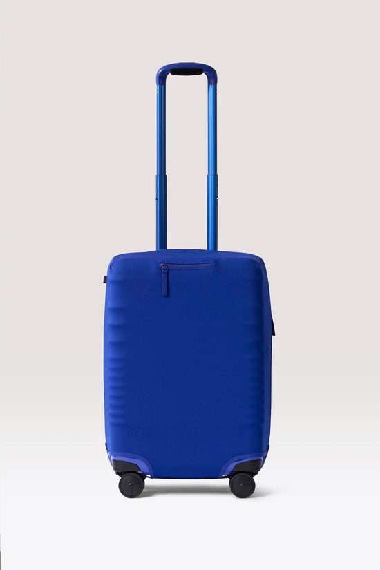 The Carry-On Luggage Cover in Cobalt Blue