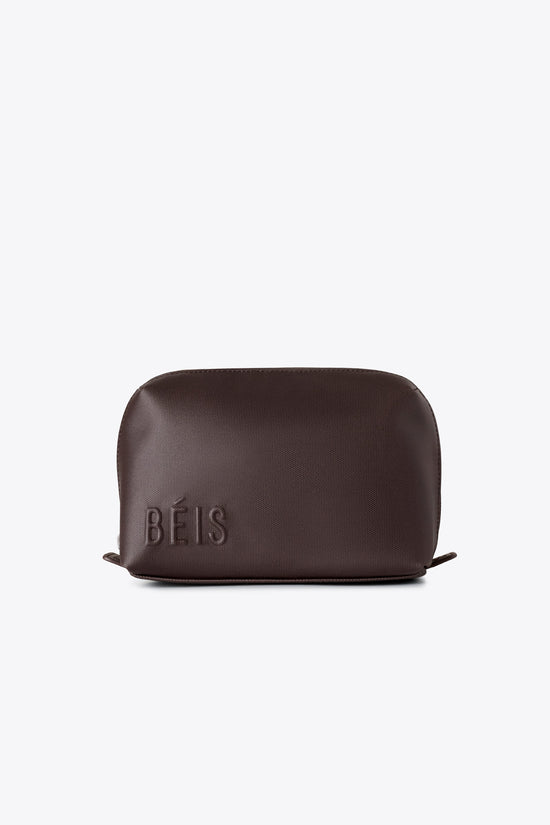 The Small Cosmetic Pouch in Espresso