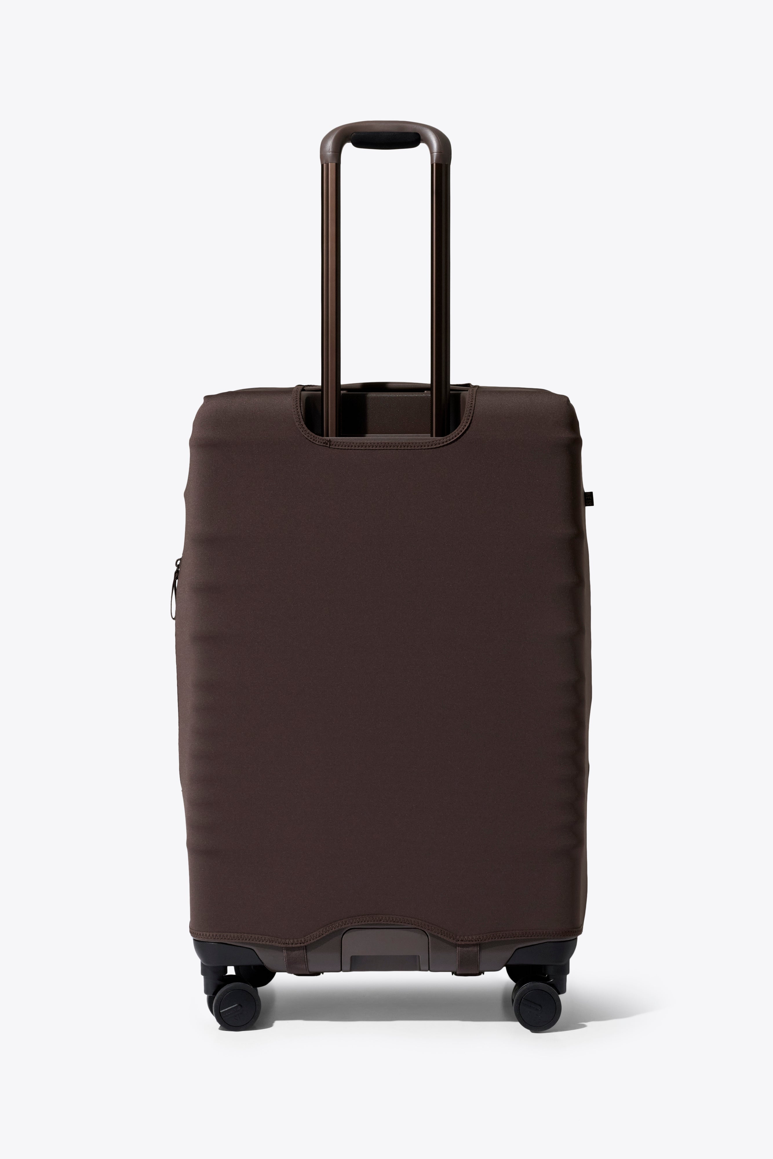 BÉIS 'The Hybrid Check-In Luggage Cover' in Espresso - Brown