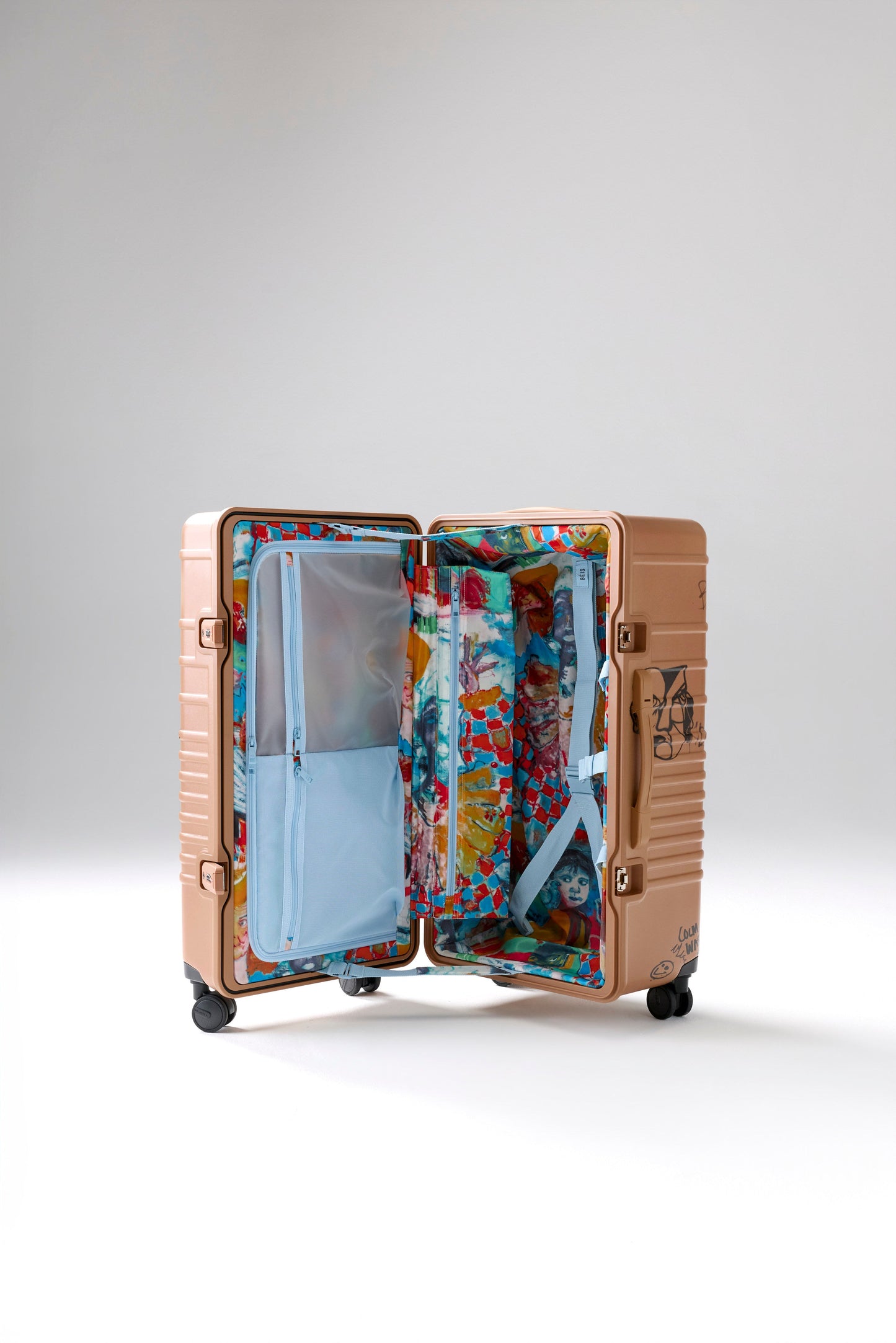 BÉIS x KidSuper The Trunk Check-In Roller in Cargo
