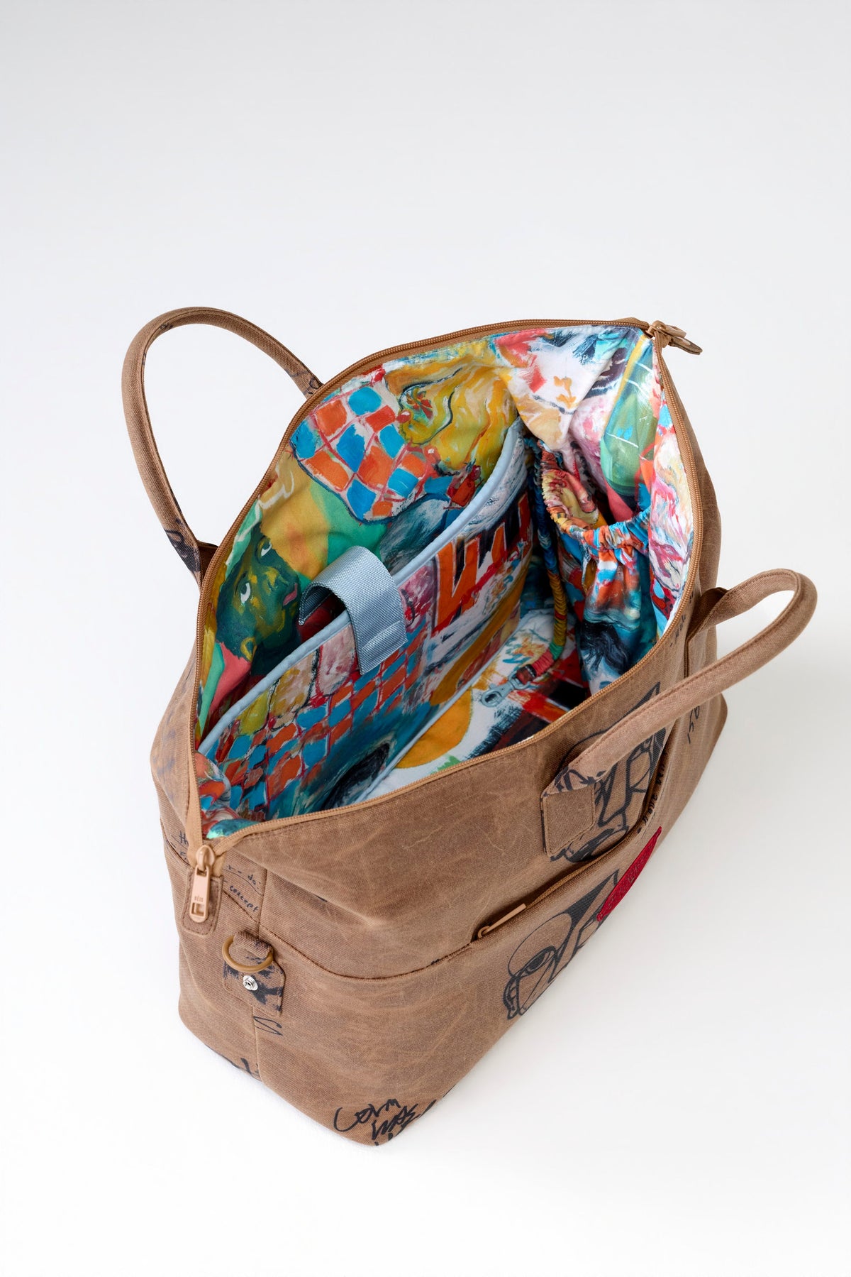 BÉIS x KidSuper The Carryall Duffle in Cargo
