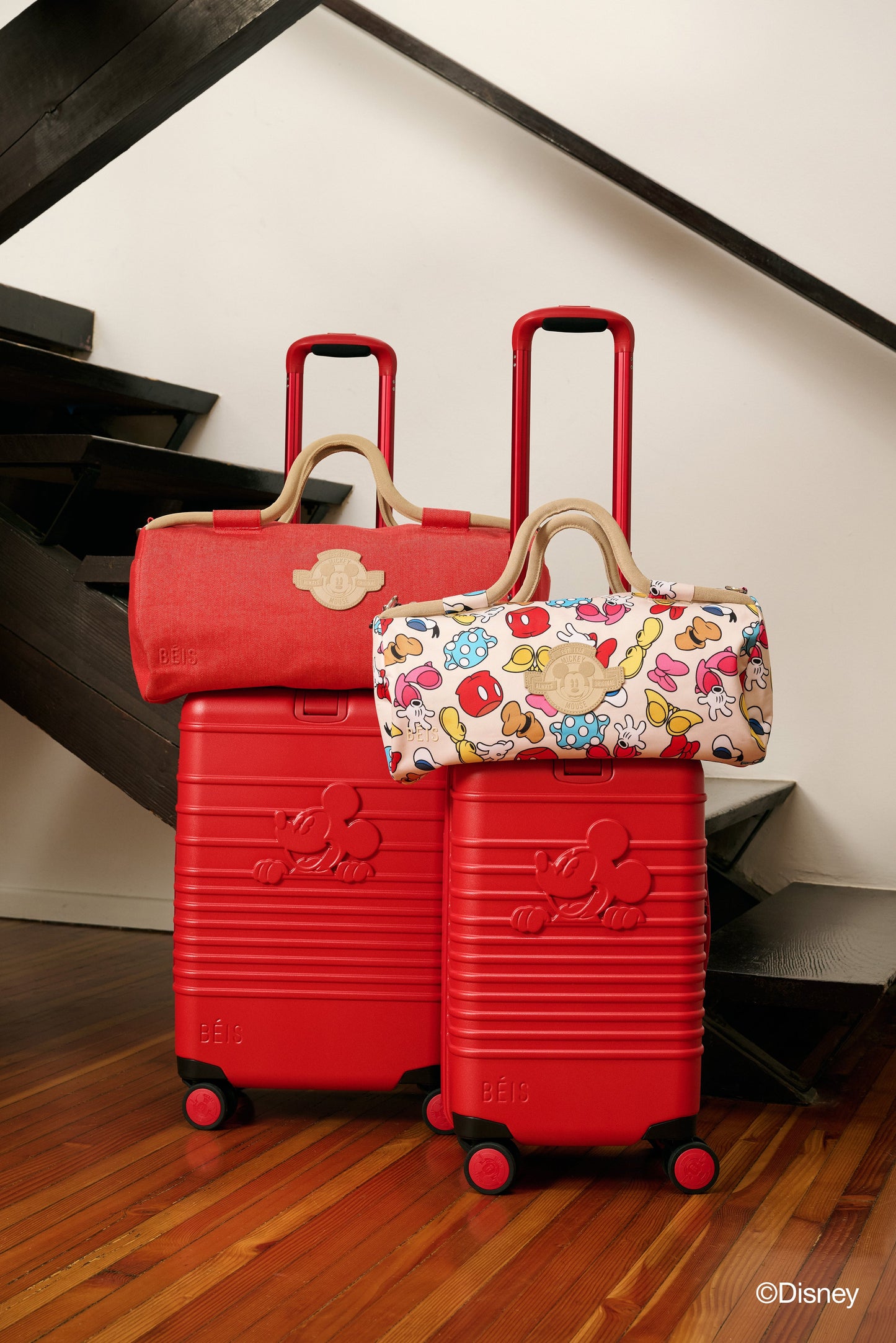 The Disney Carry-On Roller in Mickey Mouse Red