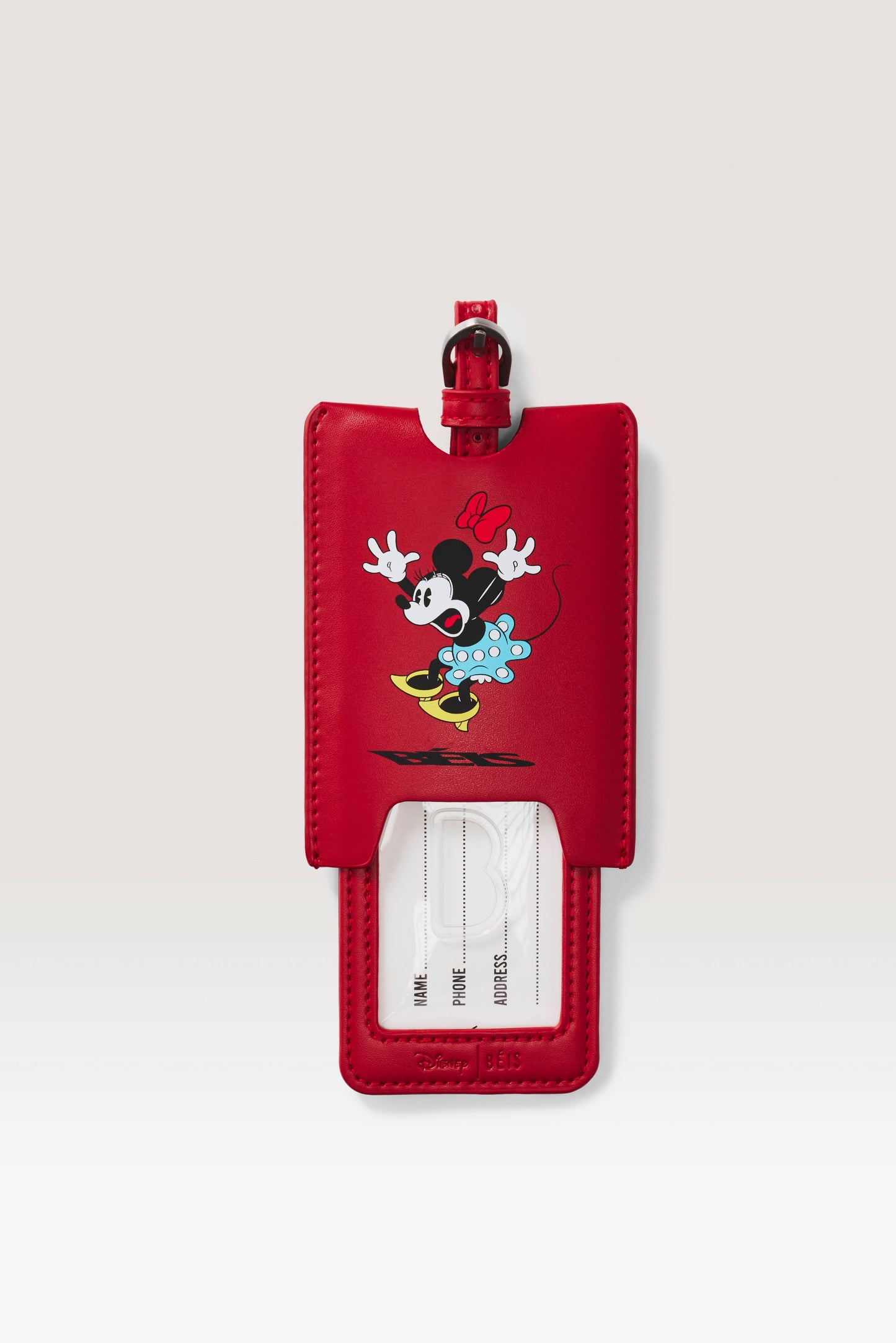 The Disney Luggage Tag in Mickey Mouse Red