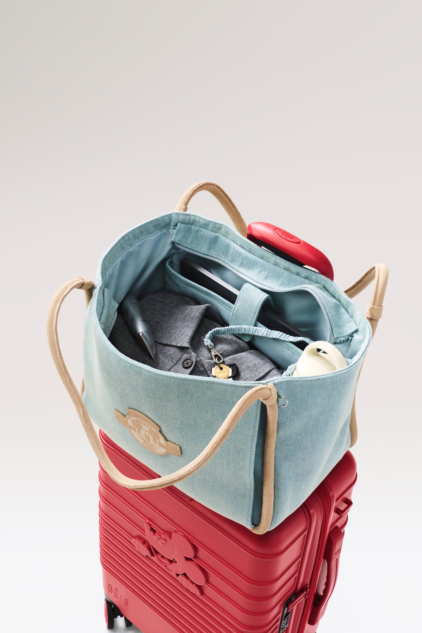 The Disney Tote Bag in Blue Jeans