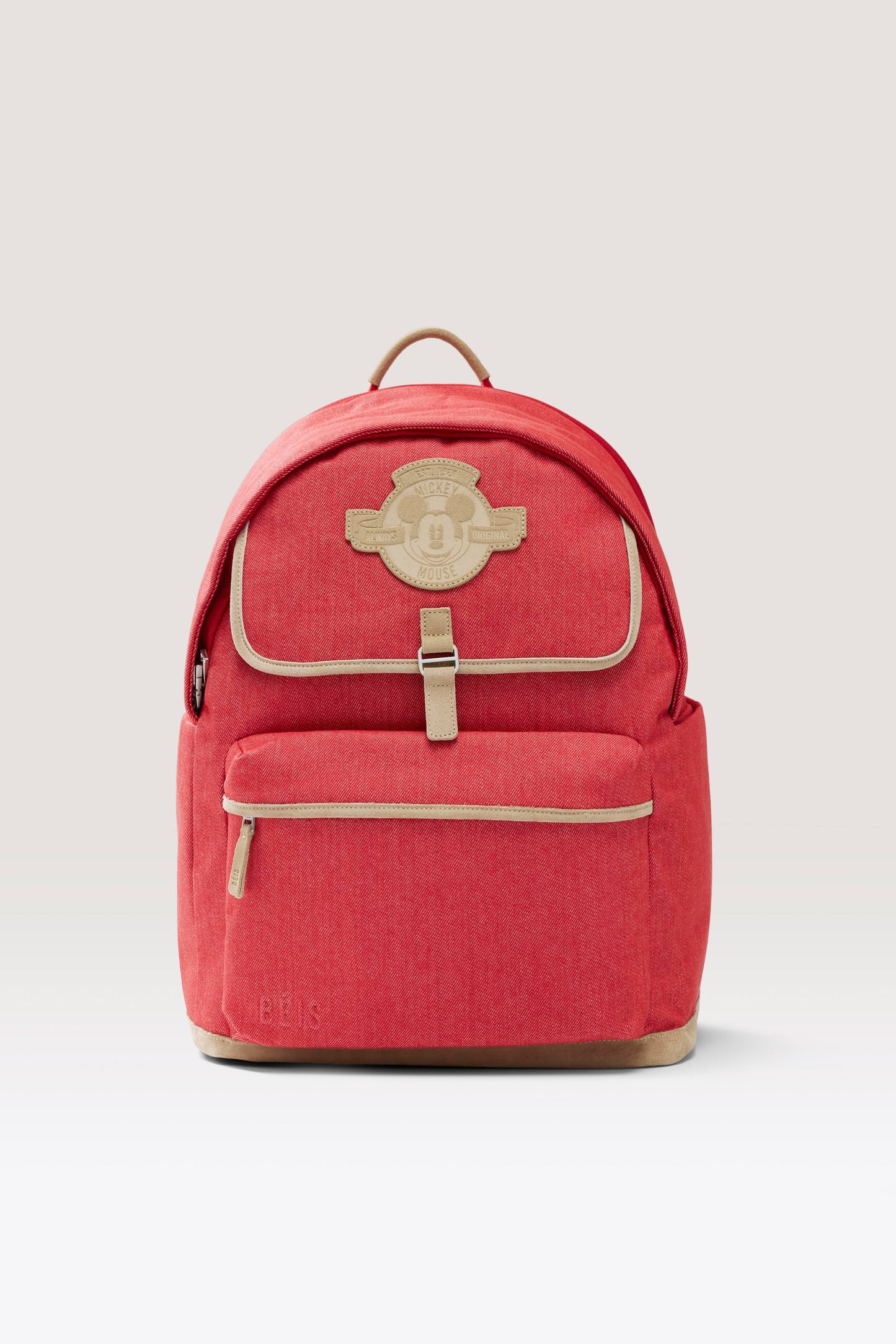 The Disney Backpack in Red Jeans