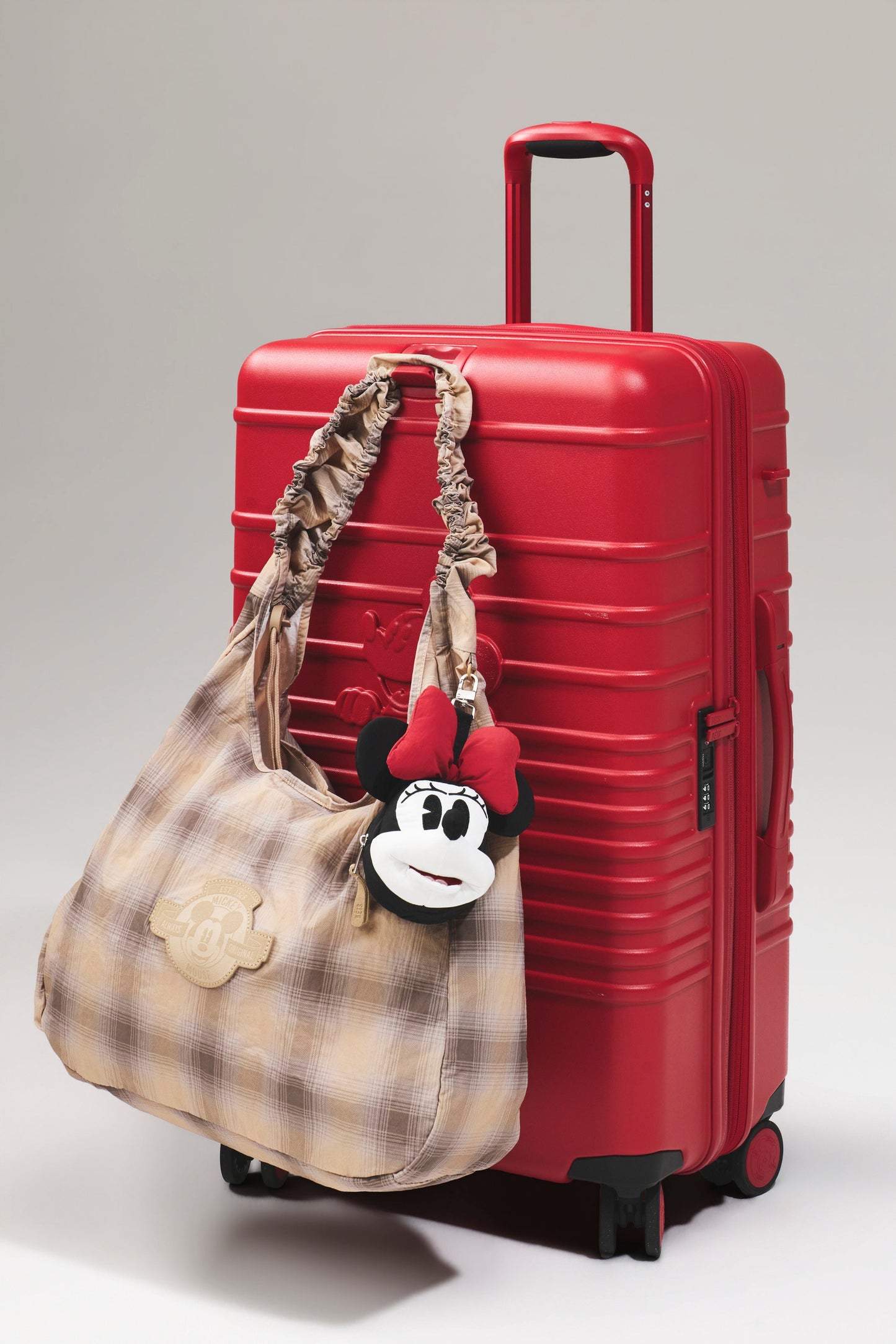The Disney Packable Charm Bag in Plaid