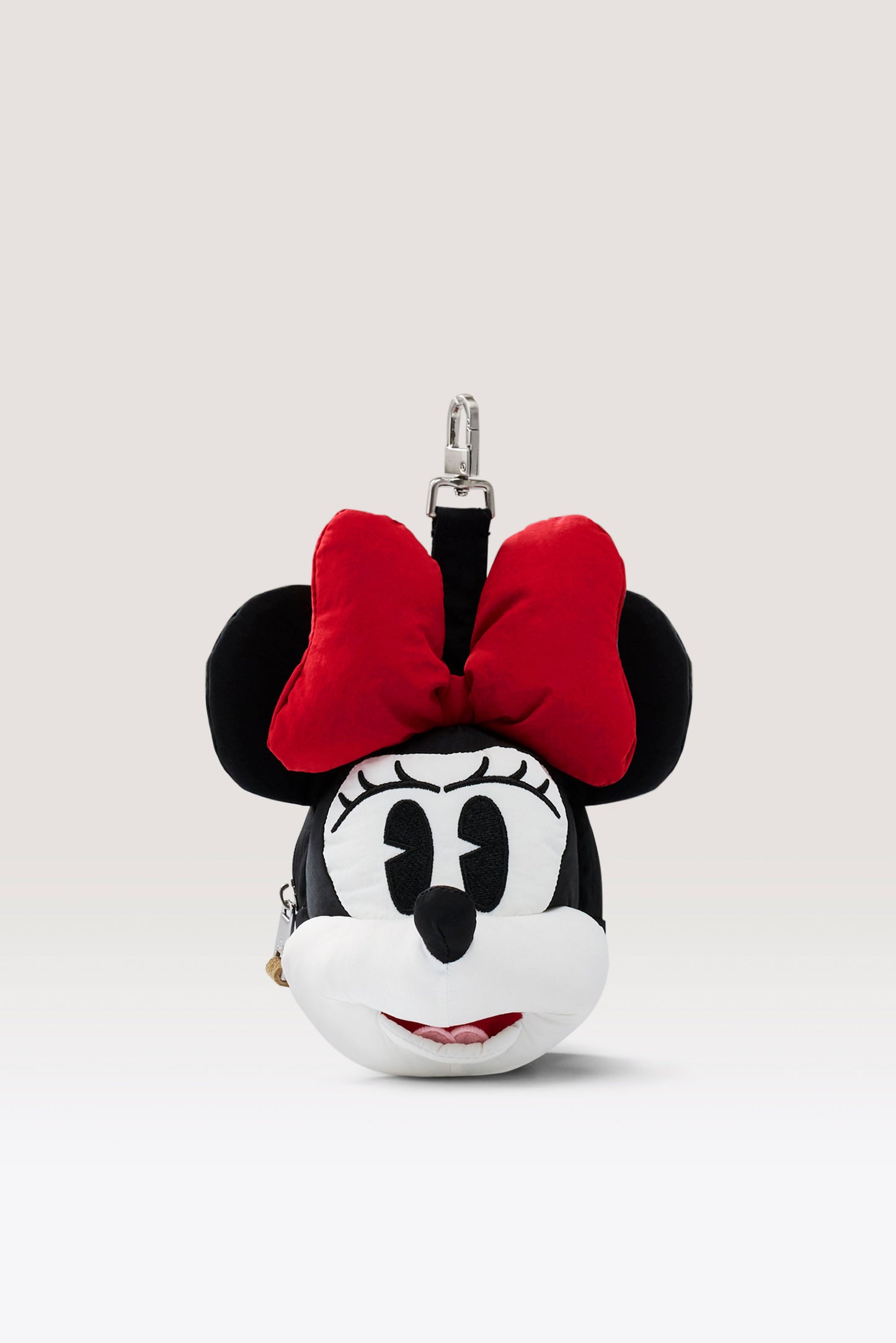 The Minnie Mouse Charm Pouch in Black