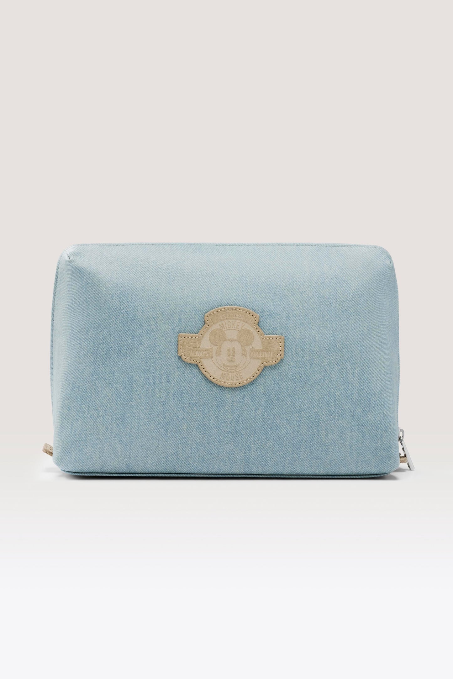 The Disney Large Cosmetic Pouch in Blue Jeans