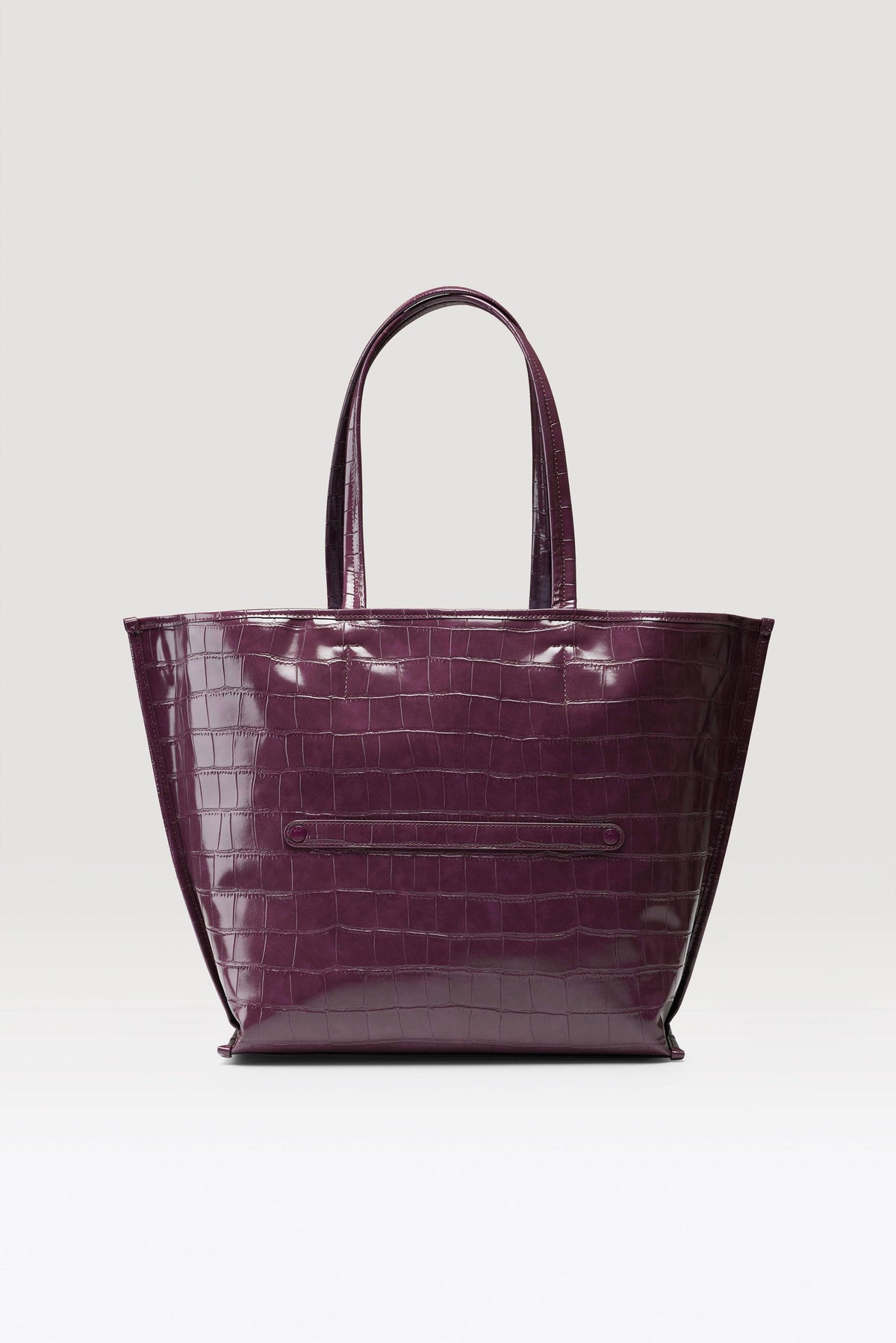 The Catchall Tote in Plum