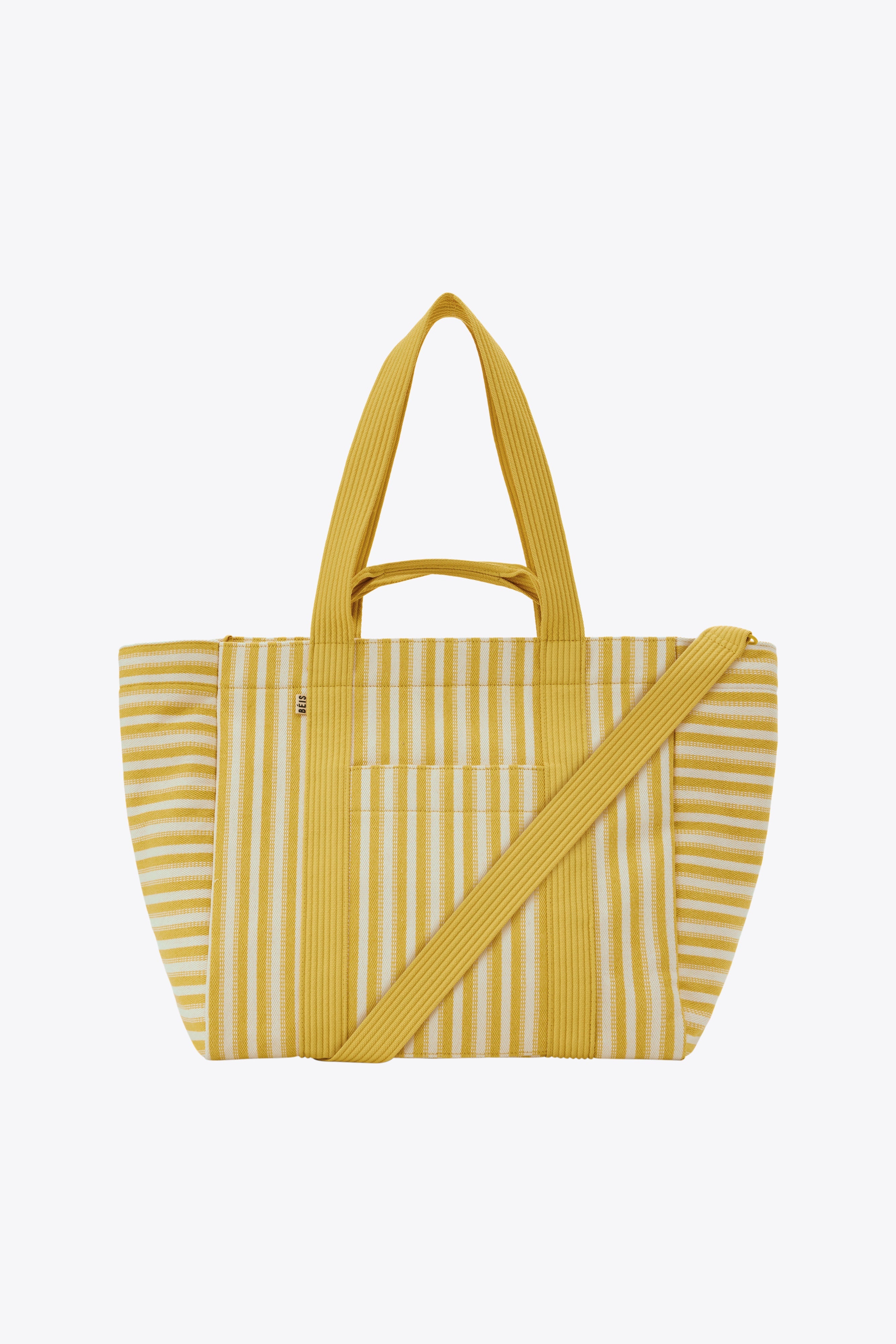 Stripe weekender tote sale