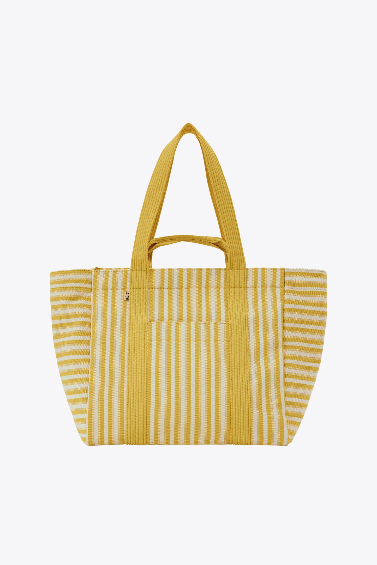 The Vacation Tote in Honey Stripe