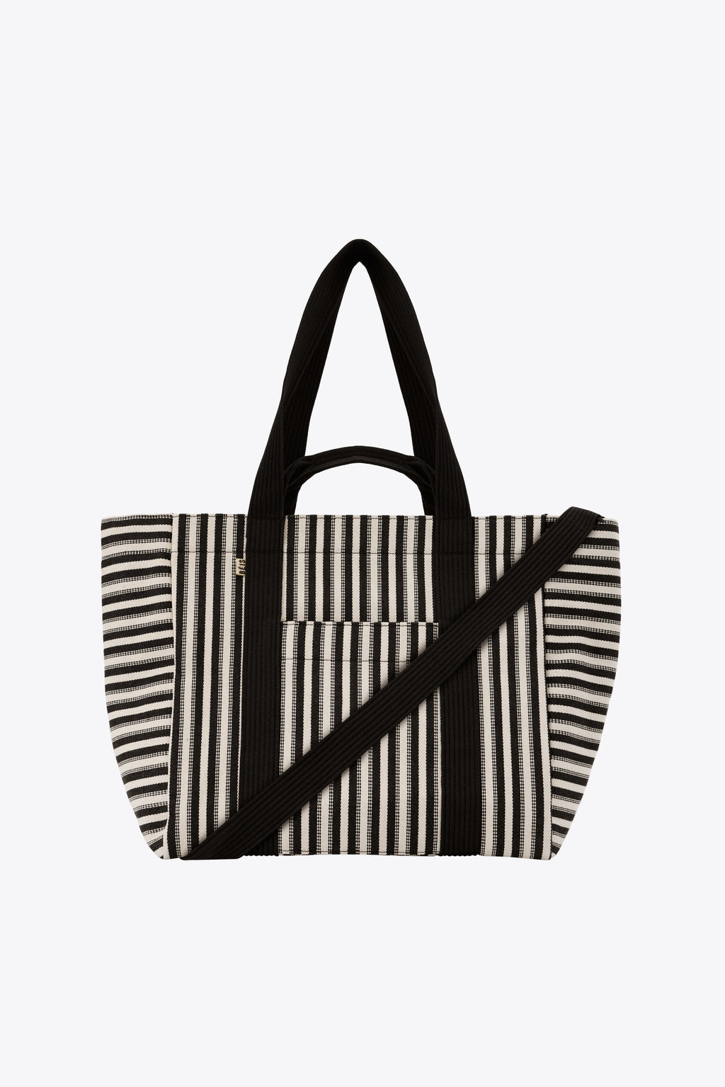 BÉIS 'The Vacation Tote' in Black Stripe - Vacation Tote & Summer Tote ...