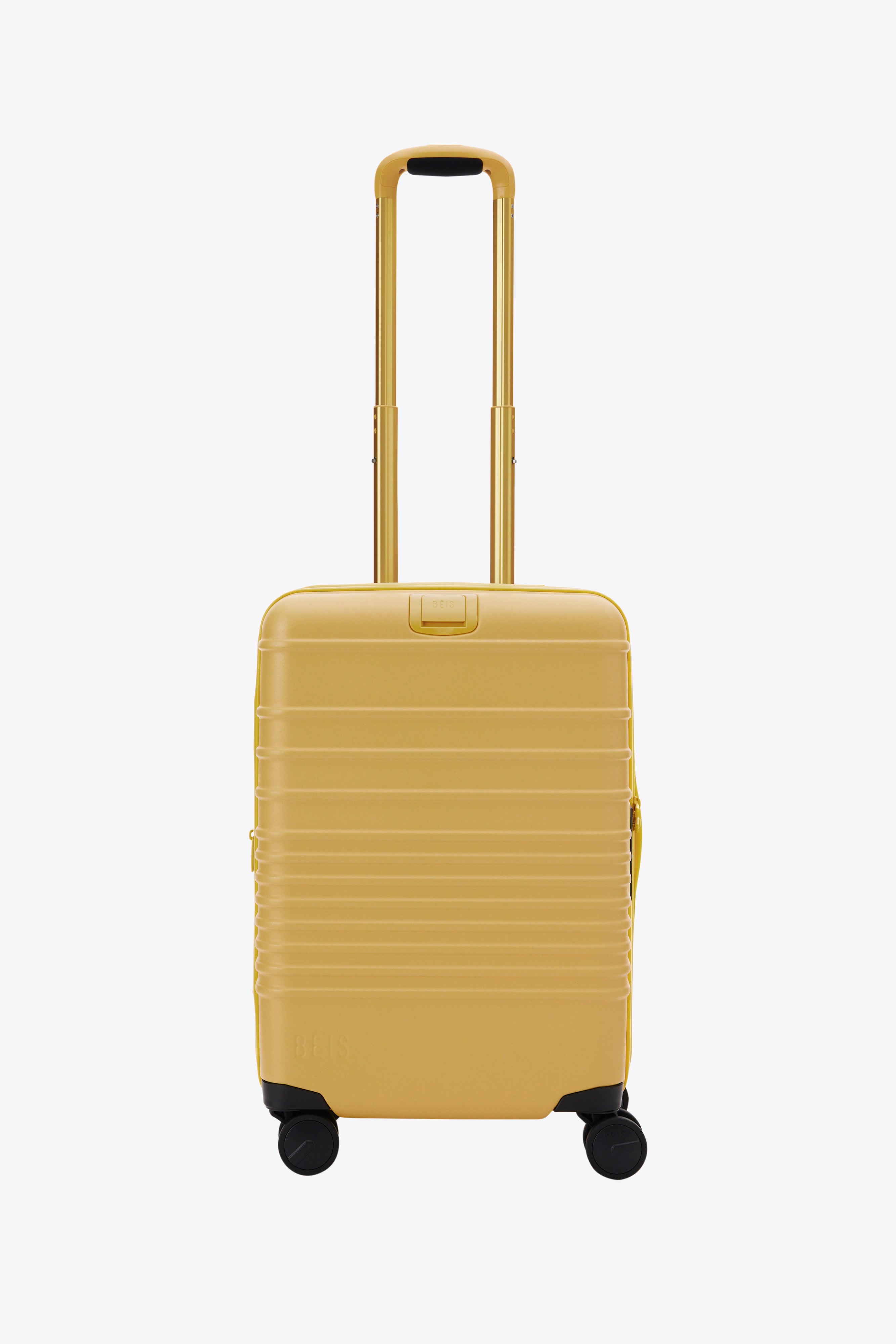 Yellow Rolling Luggage Suitcases BEIS Travel CA