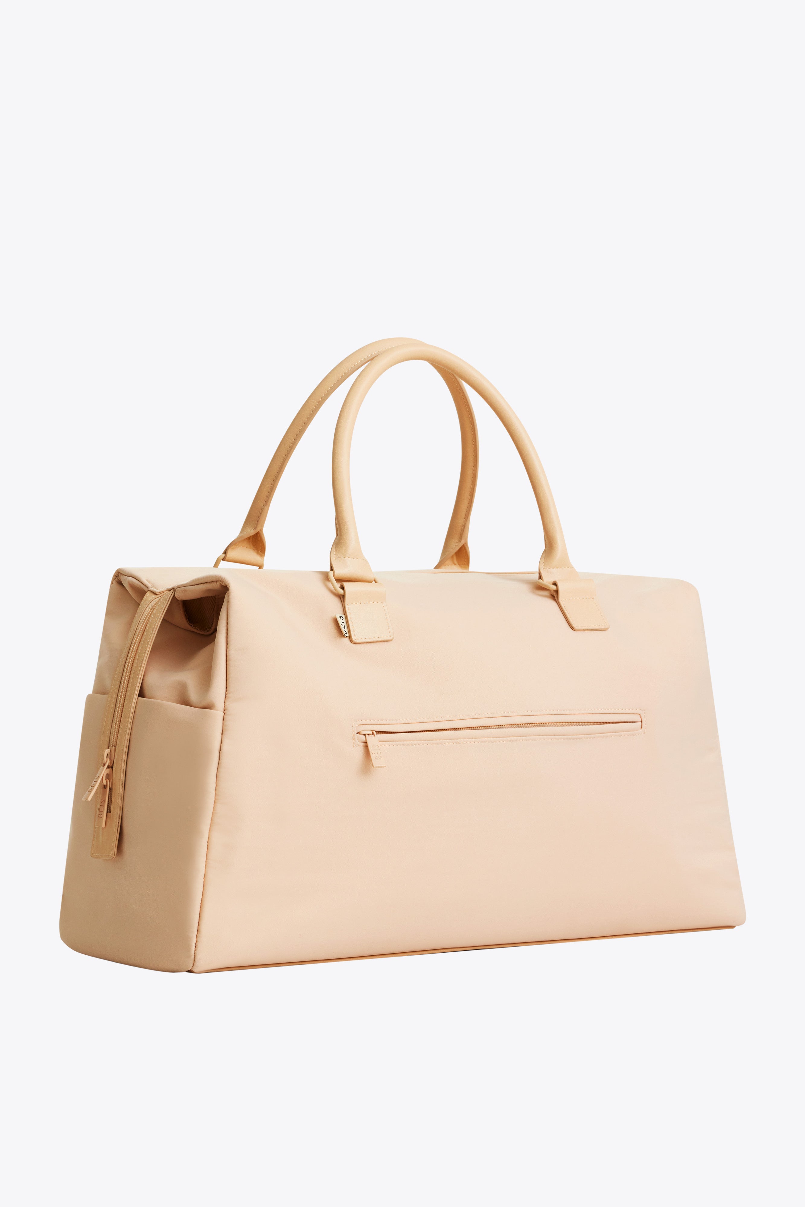 Beige side bag best sale