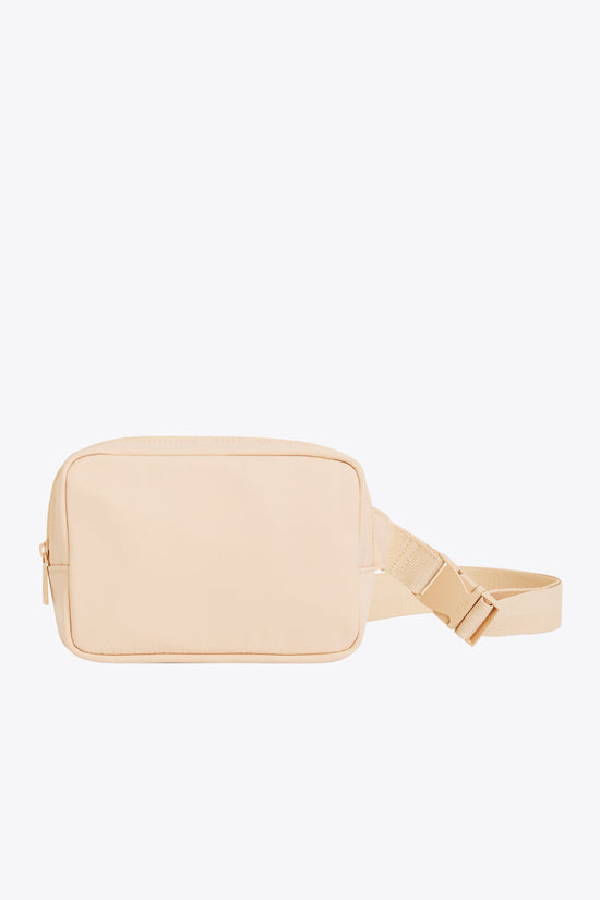 Sac à ceinture en beige