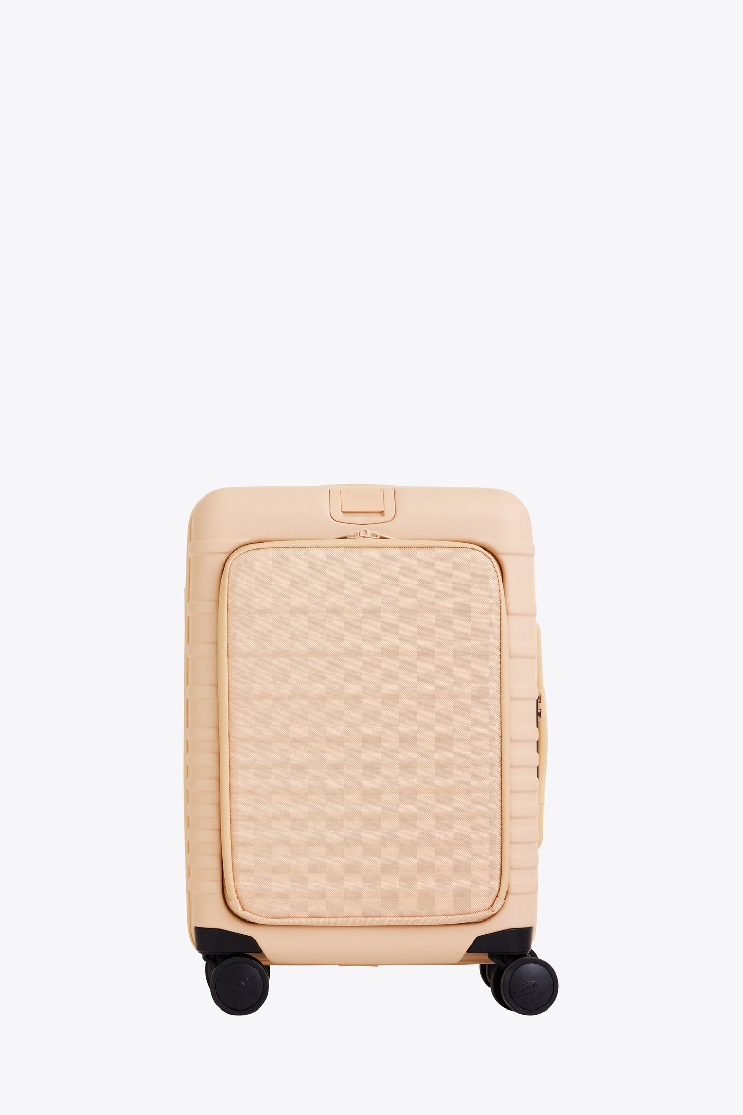The Front Pocket Carry-On Roller In Beige