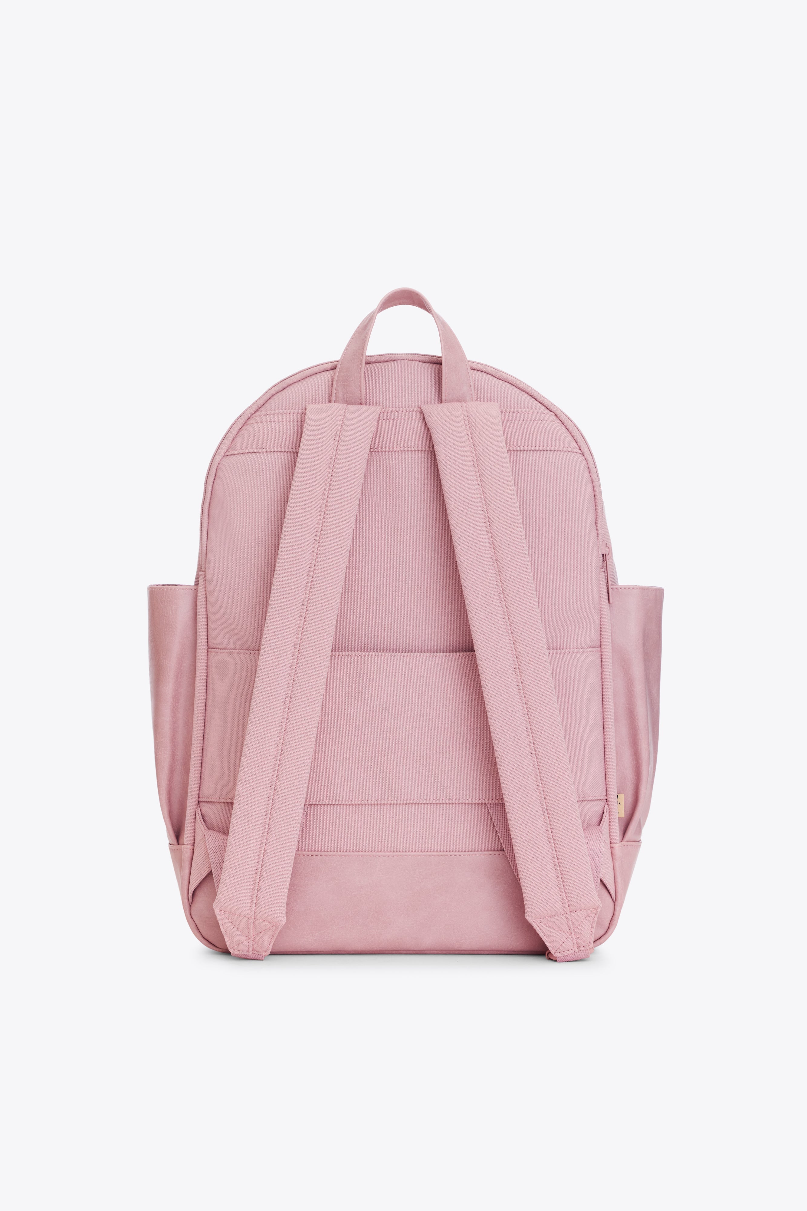 Béis 'The Backpack' in Atlas Pink - Pink Laptop Backpack For Work