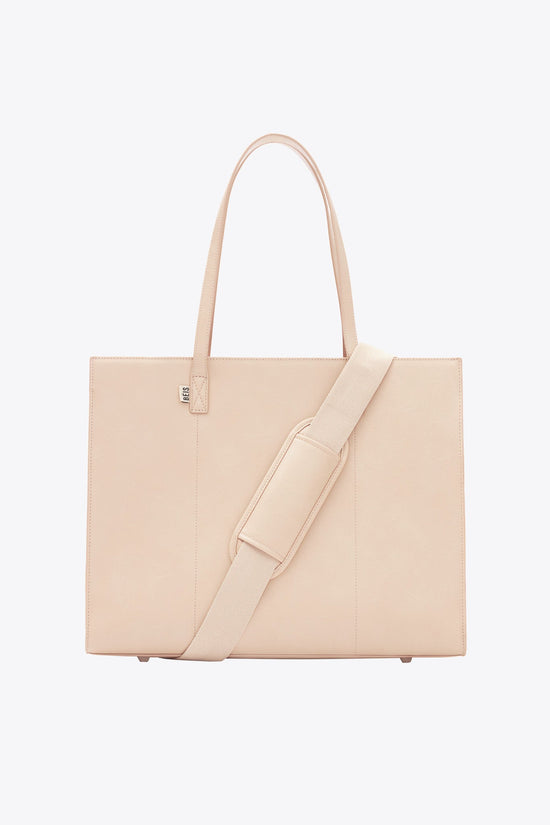 The Large Work Tote in Beige