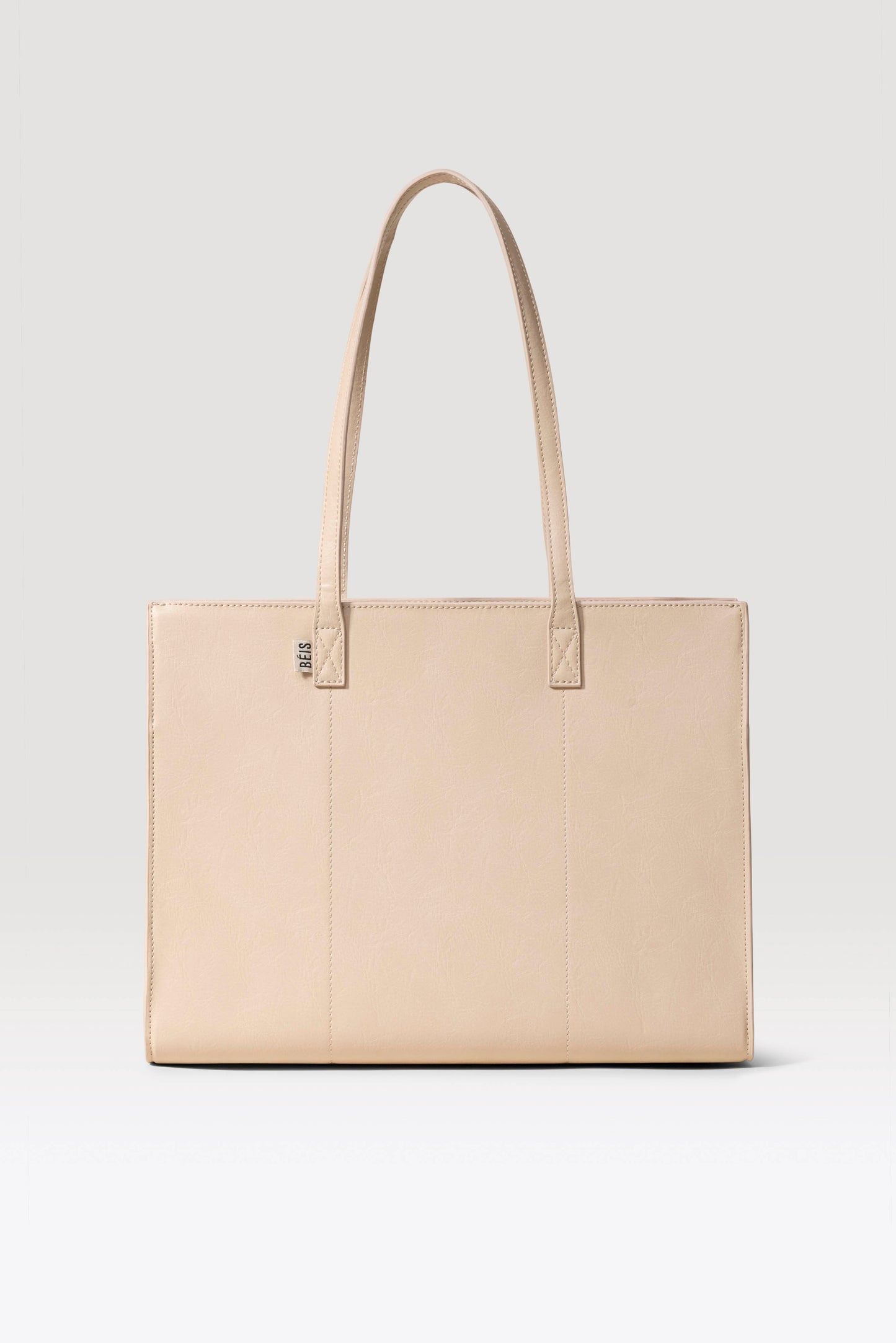 The Work Tote in Beige