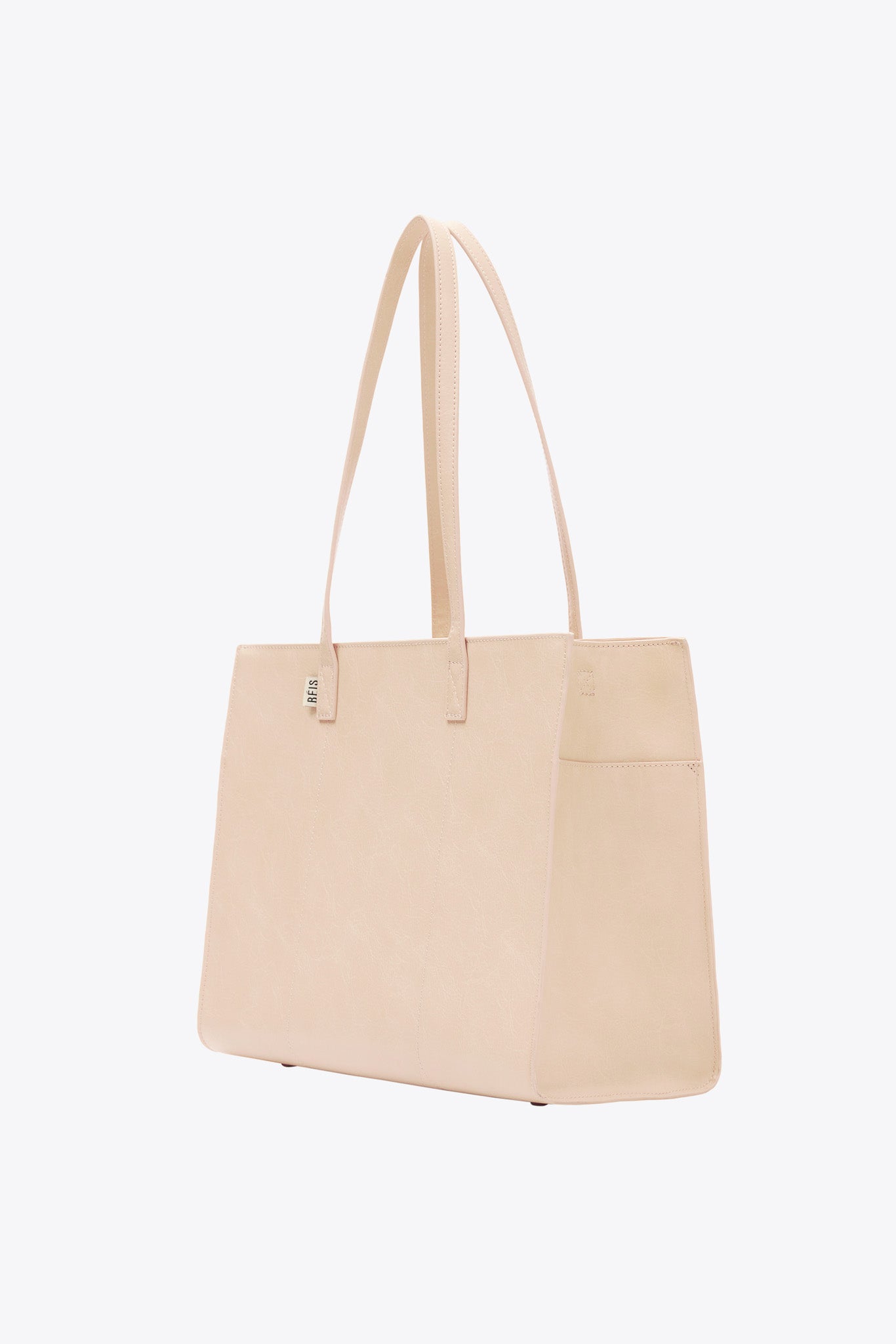 BÉIS 'The Work Tote' in Beige - Small Work Bag For Women & Laptop Tote ...