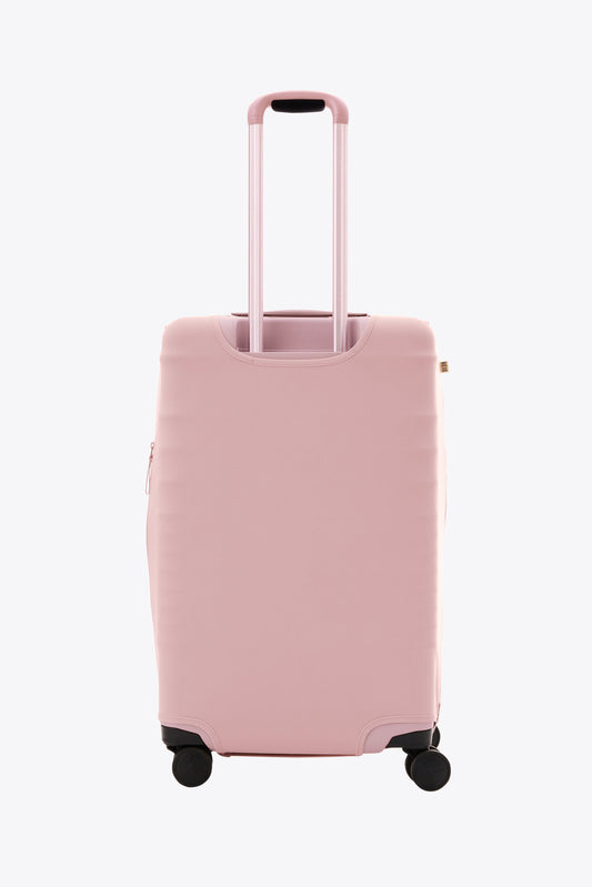 The Medium Check-In Luggage Cover in Atlas Pink