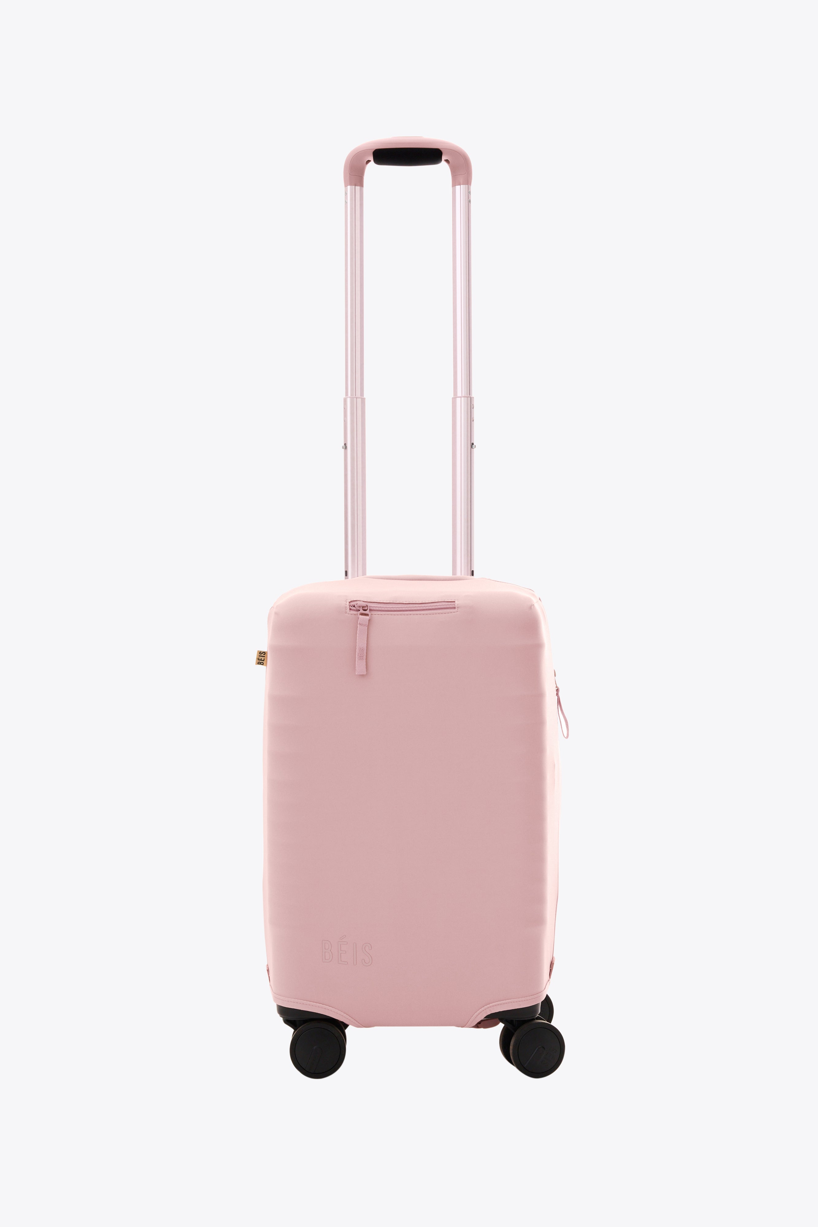 B IS The Small Carry On Luggage Cover In Atlas Pink Pink Small B Is The Small Carry On Luggage Cover In Atlas Pink Pink Small