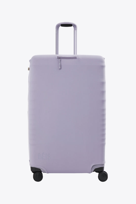 The Large Check-In Luggage Cover in Lavender