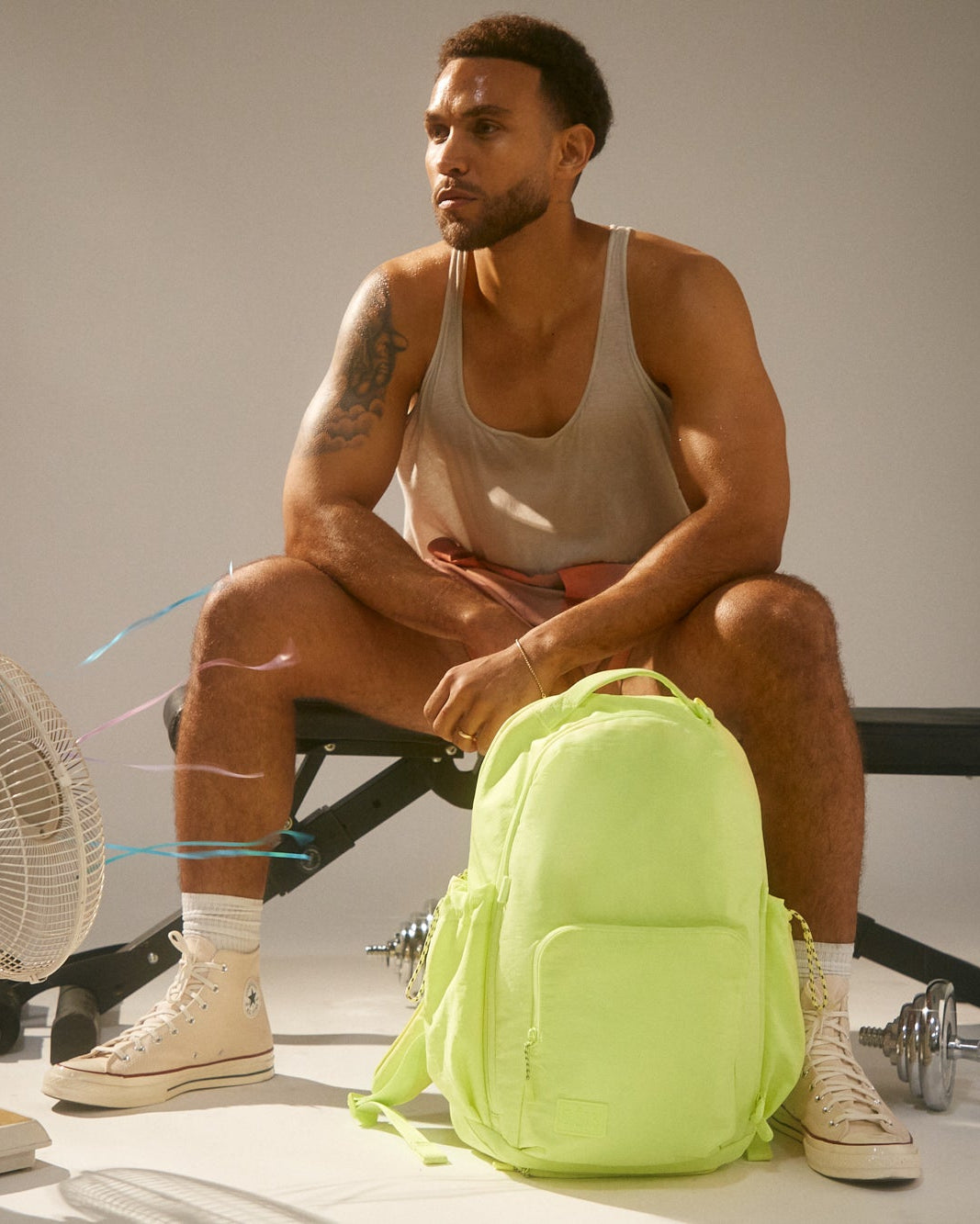 The North To South Backpack in Limone