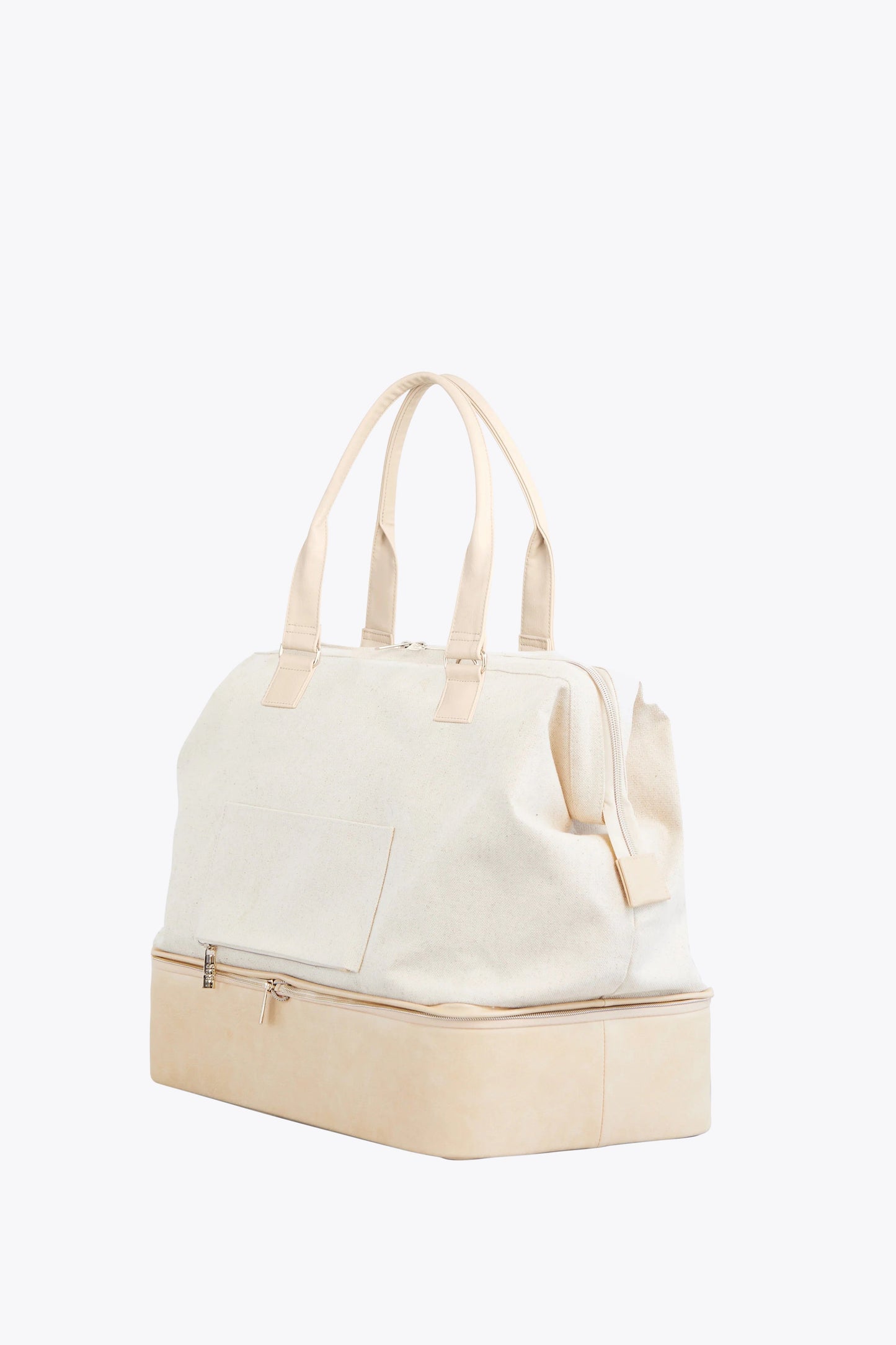 The Convertible Weekender in Beige