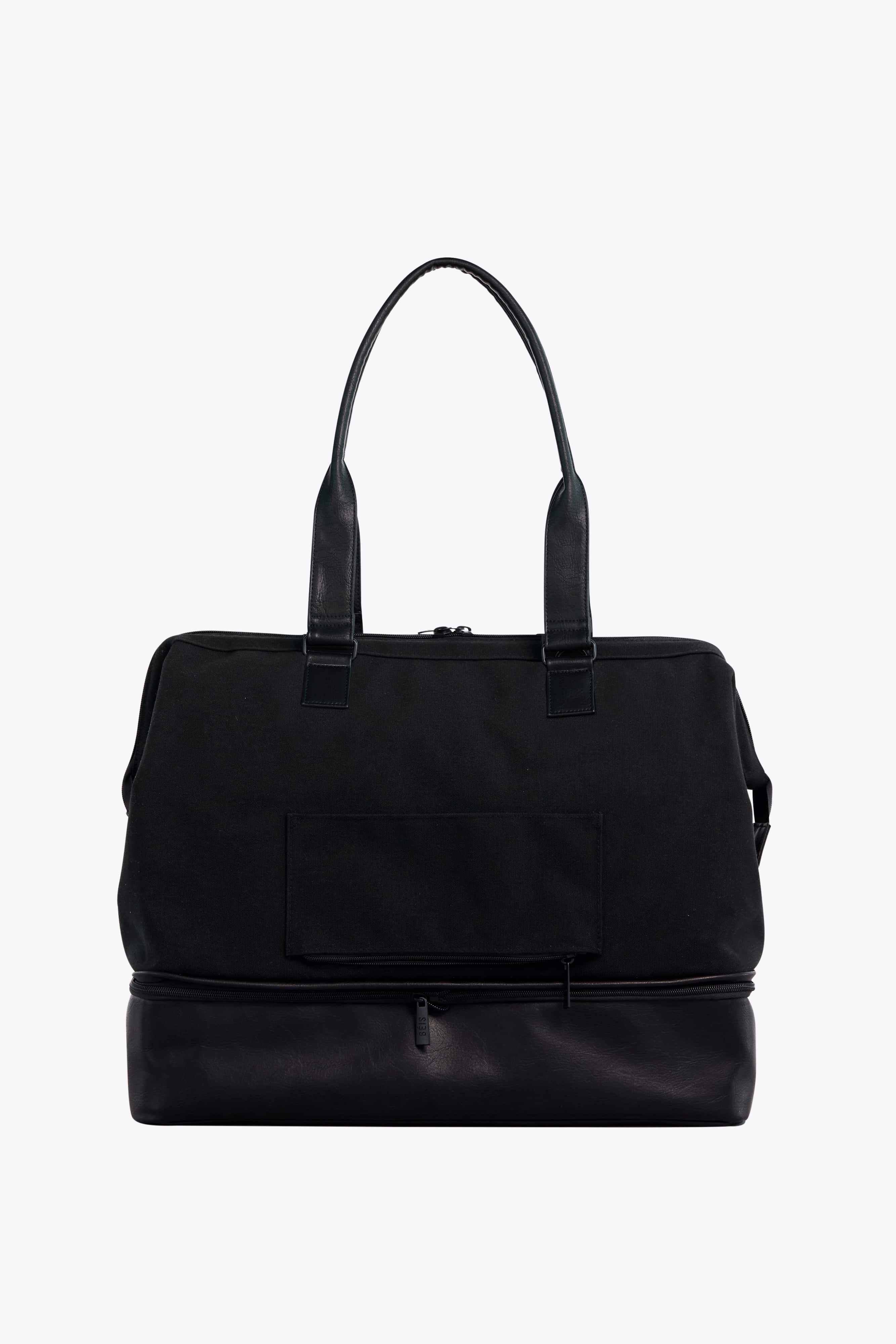 Black weekender bag hotsell